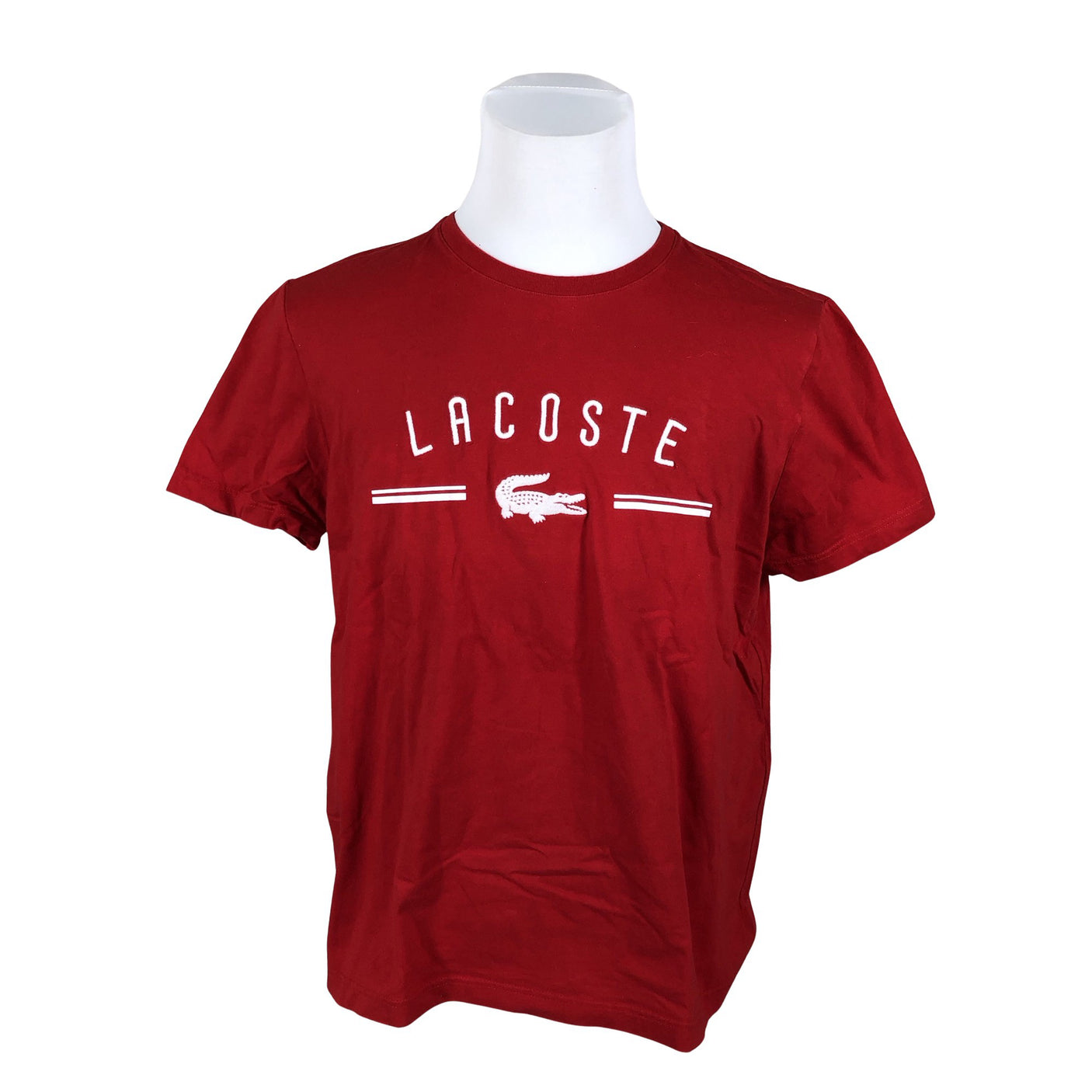 Unisex Lacoste - T-shirt, size S - Red (2)