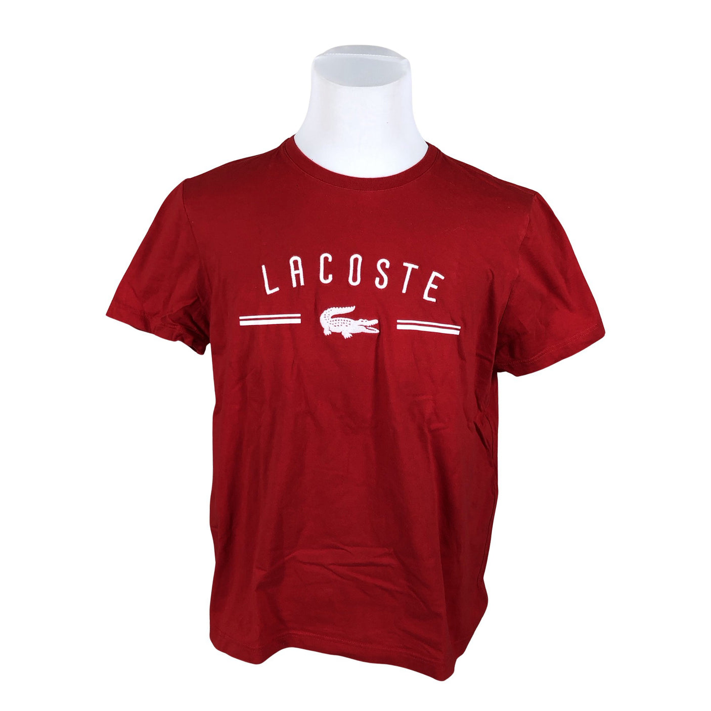 Unisex Lacoste - T-shirt, size S - Red (1)