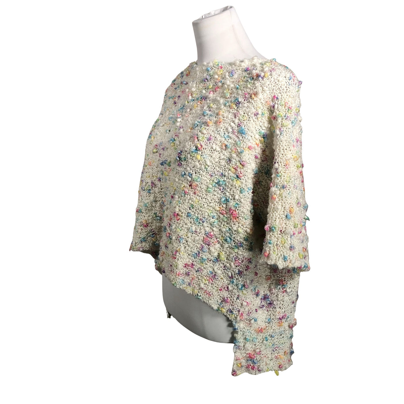 Unisex Handmade - Sweater, size 40 - White (2)