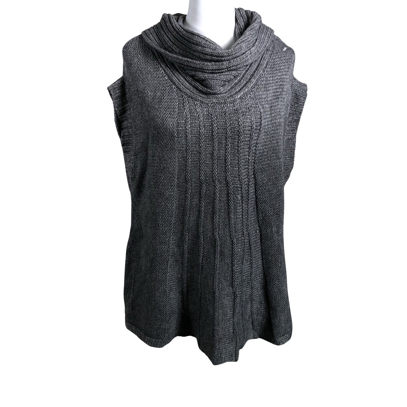 Unisex Lindex - Knit tunic, size 34 - Gray (1)
