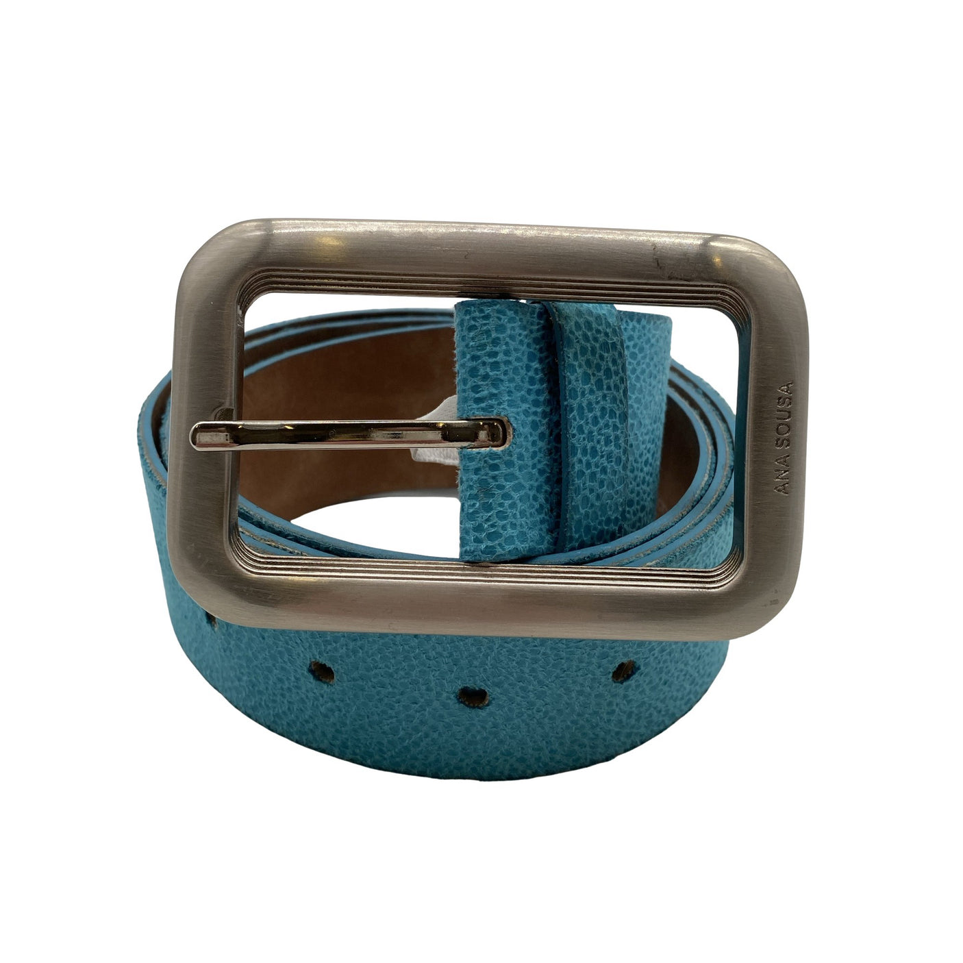 Unisex Ana Sousa - Leather belt, size Ei kokoa - Turquoise (1)