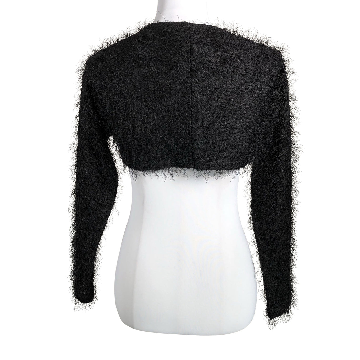Unisex Mille - Knit bolero jacket, size 38 - Black (2)