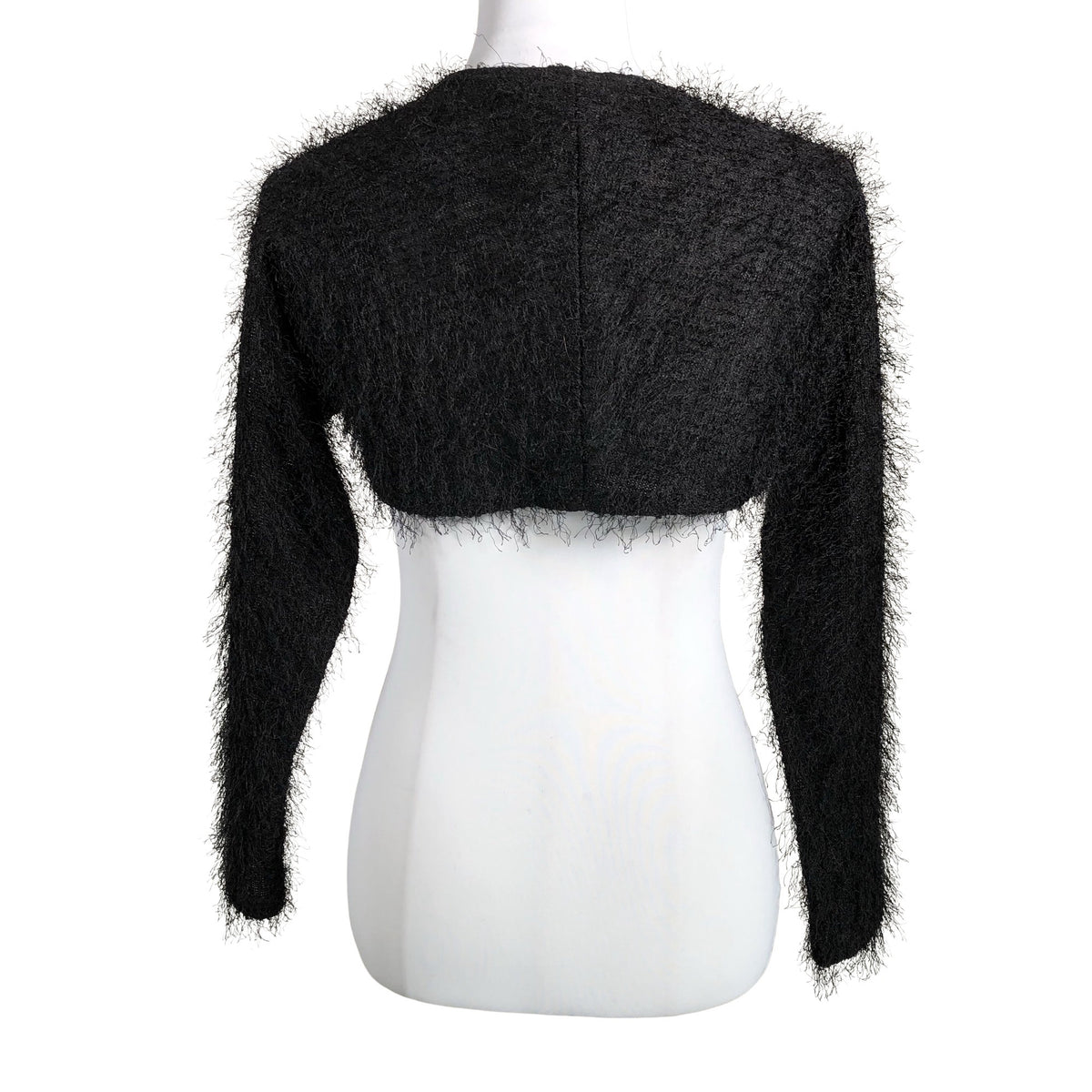Unisex Mille - Knit bolero jacket, size 38 - Black (2)