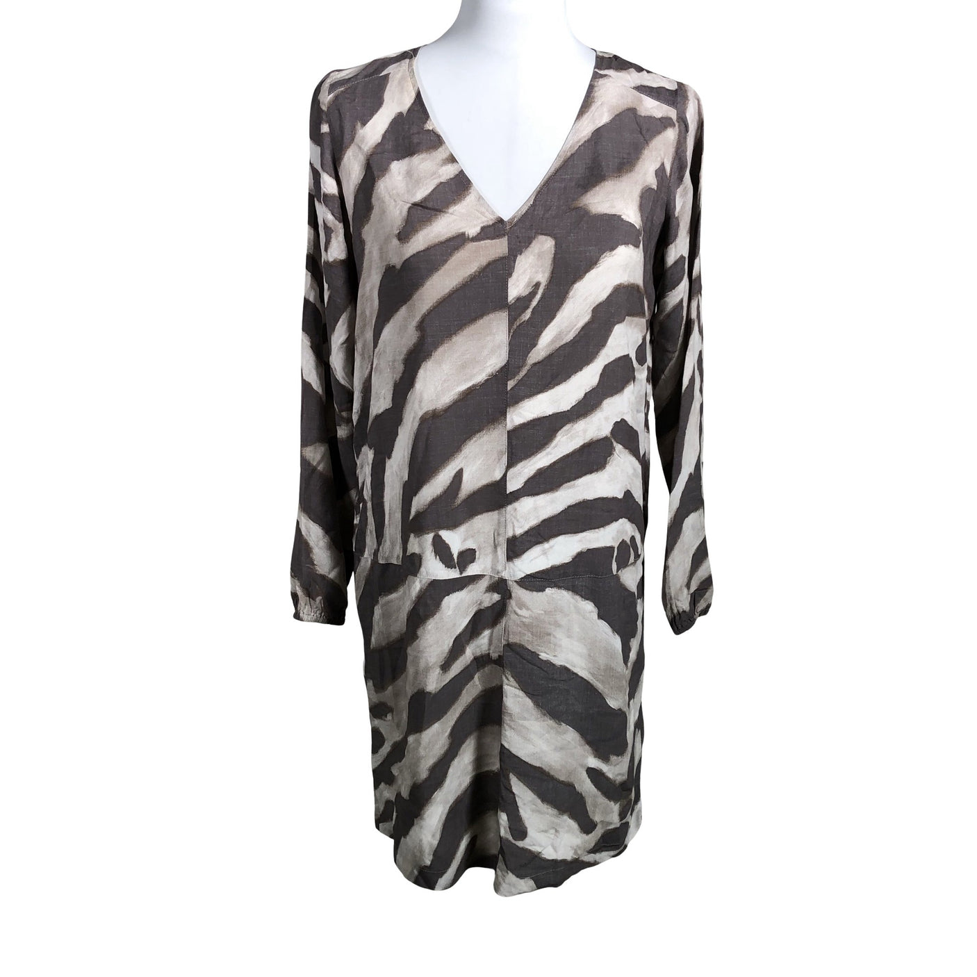 Unisex Marc Aurel - Schiffon dress, size 36 - Beige (1)