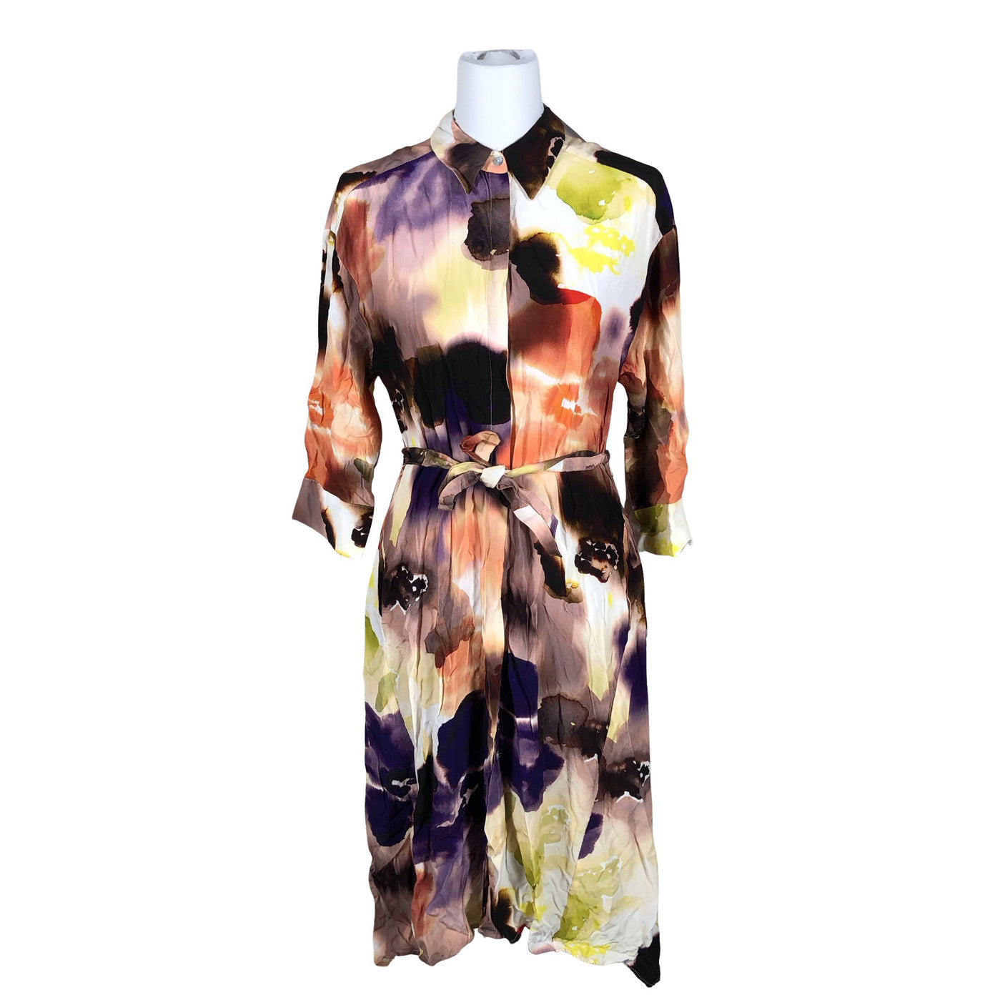 Unisex Karen by Simonsen - Schiffon dress, size 38 - Light pink (1)