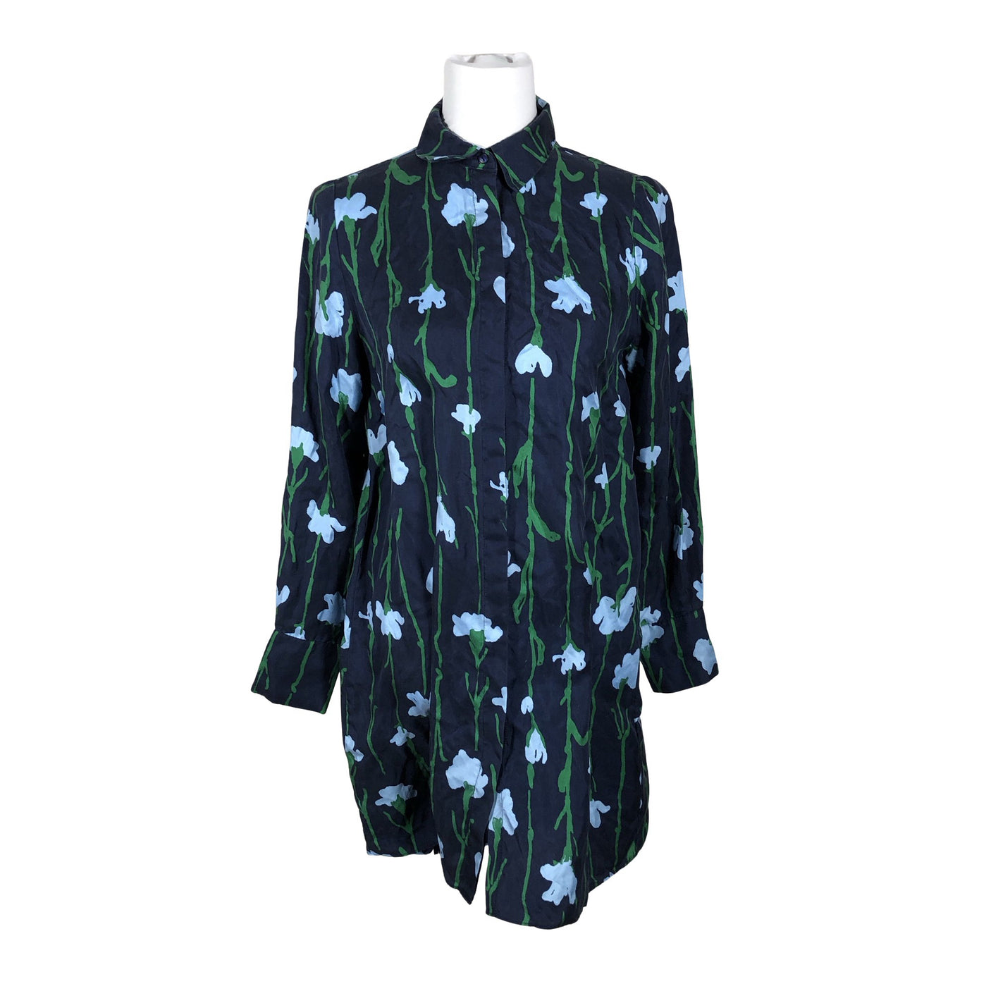 Unisex Marimekko - Schiffon tunic, size 36 - Blue (1)