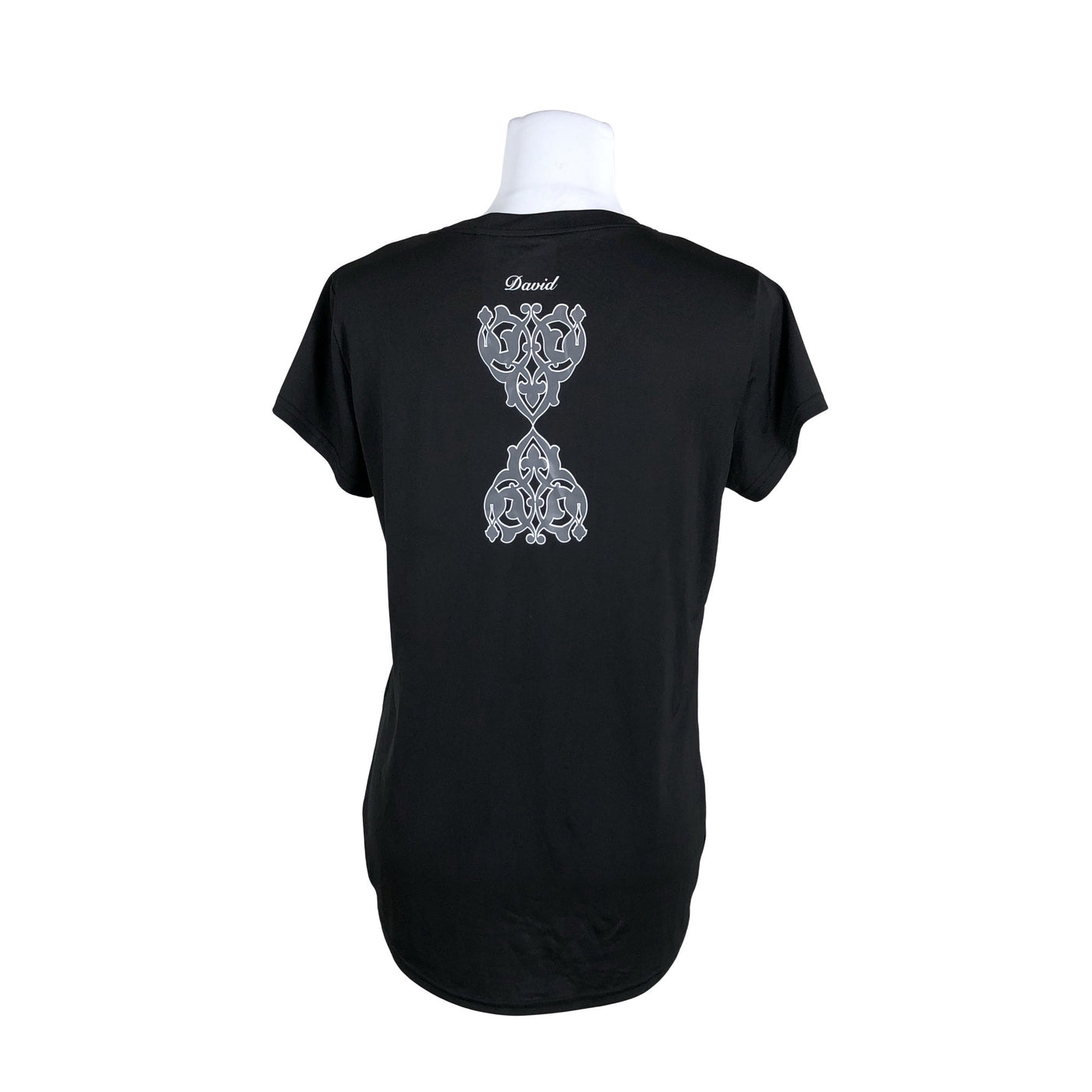 Unisex David - Sports shirt, short sleeve, size 40 - Black (5)