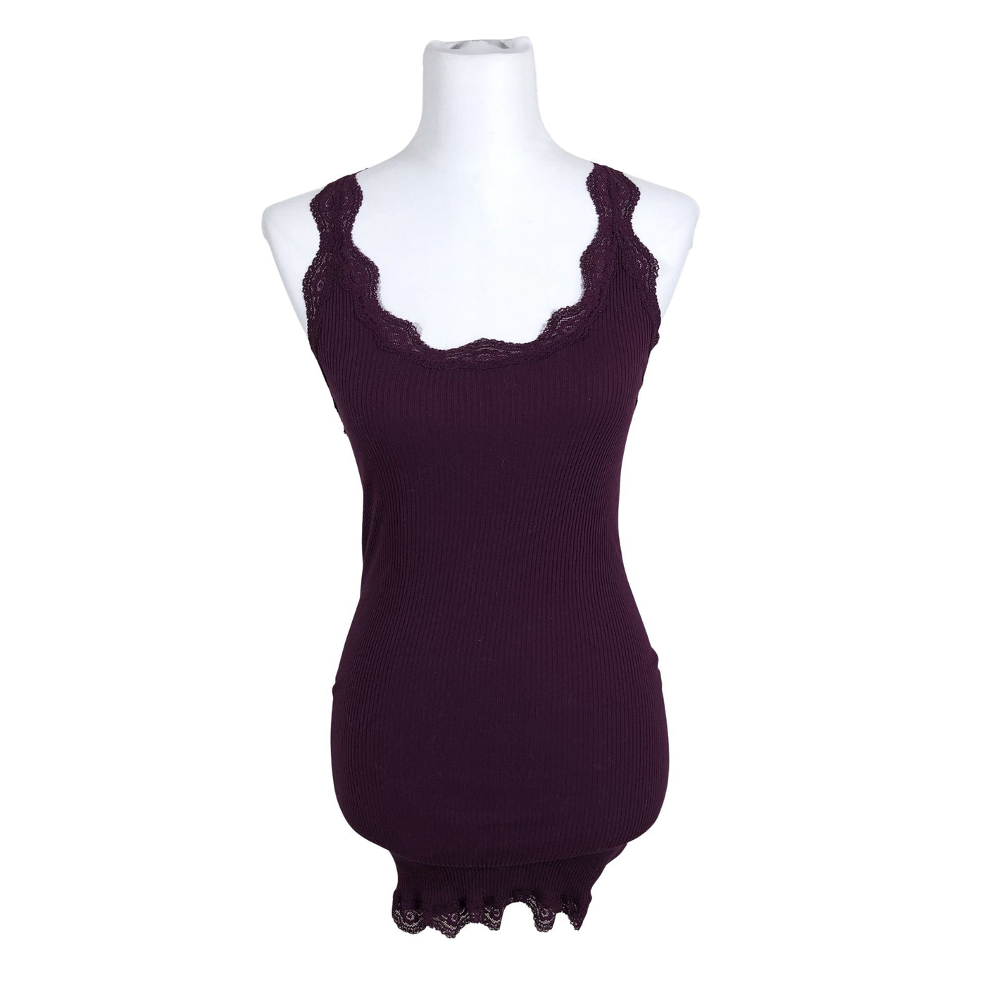 Unisex Rosemunde - Tricot tank top, size 36 - Violet (2)