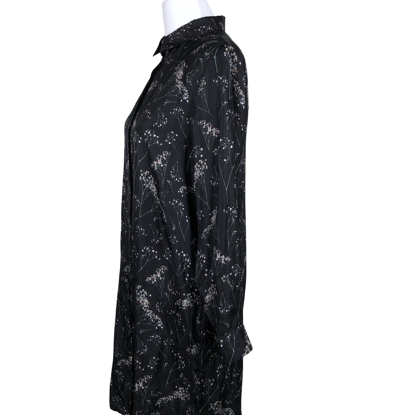Unisex Uhana Design - Schiffon dress, size 38 - Black (4)