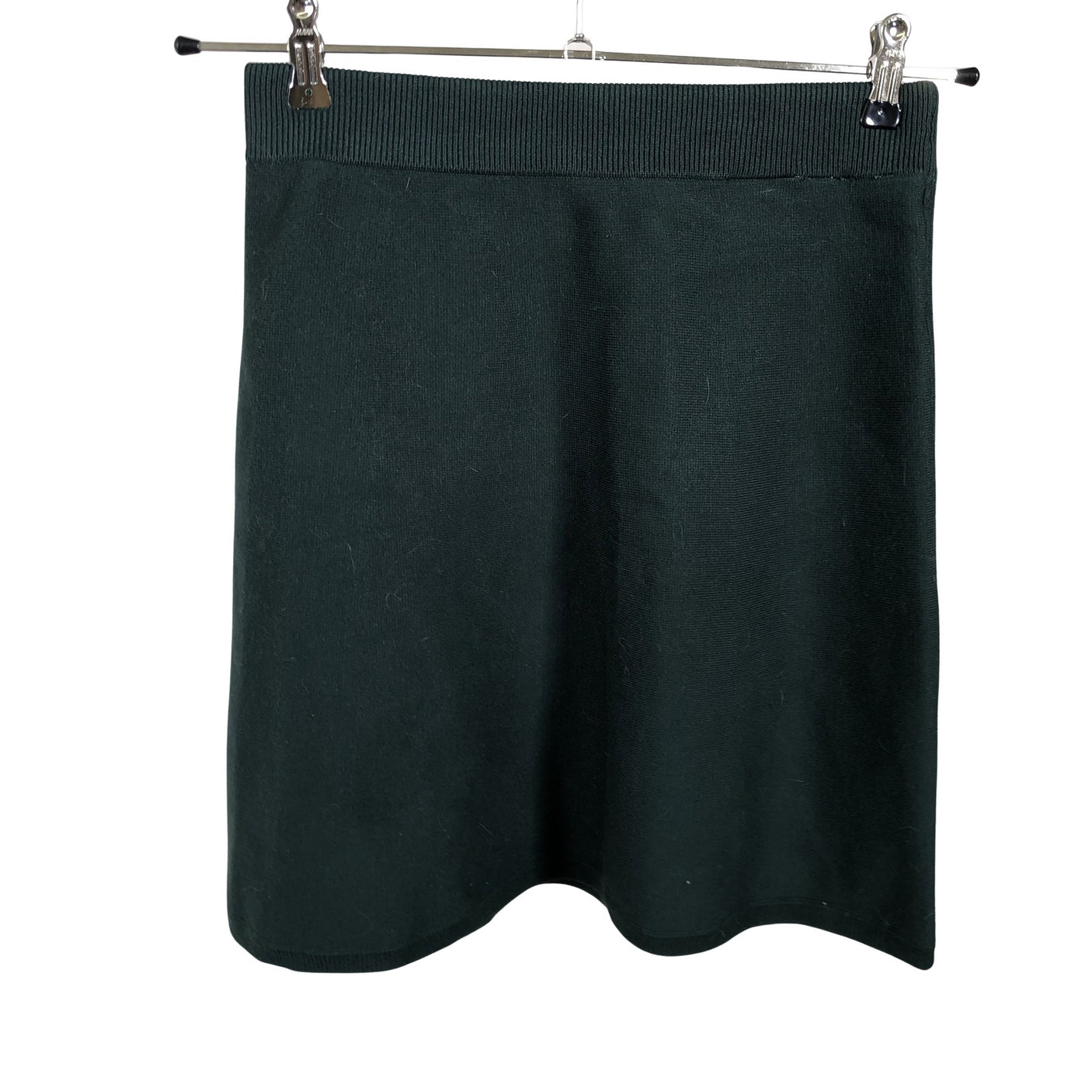 Unisex Selected - Knit skirt, size 36 - Green (1)