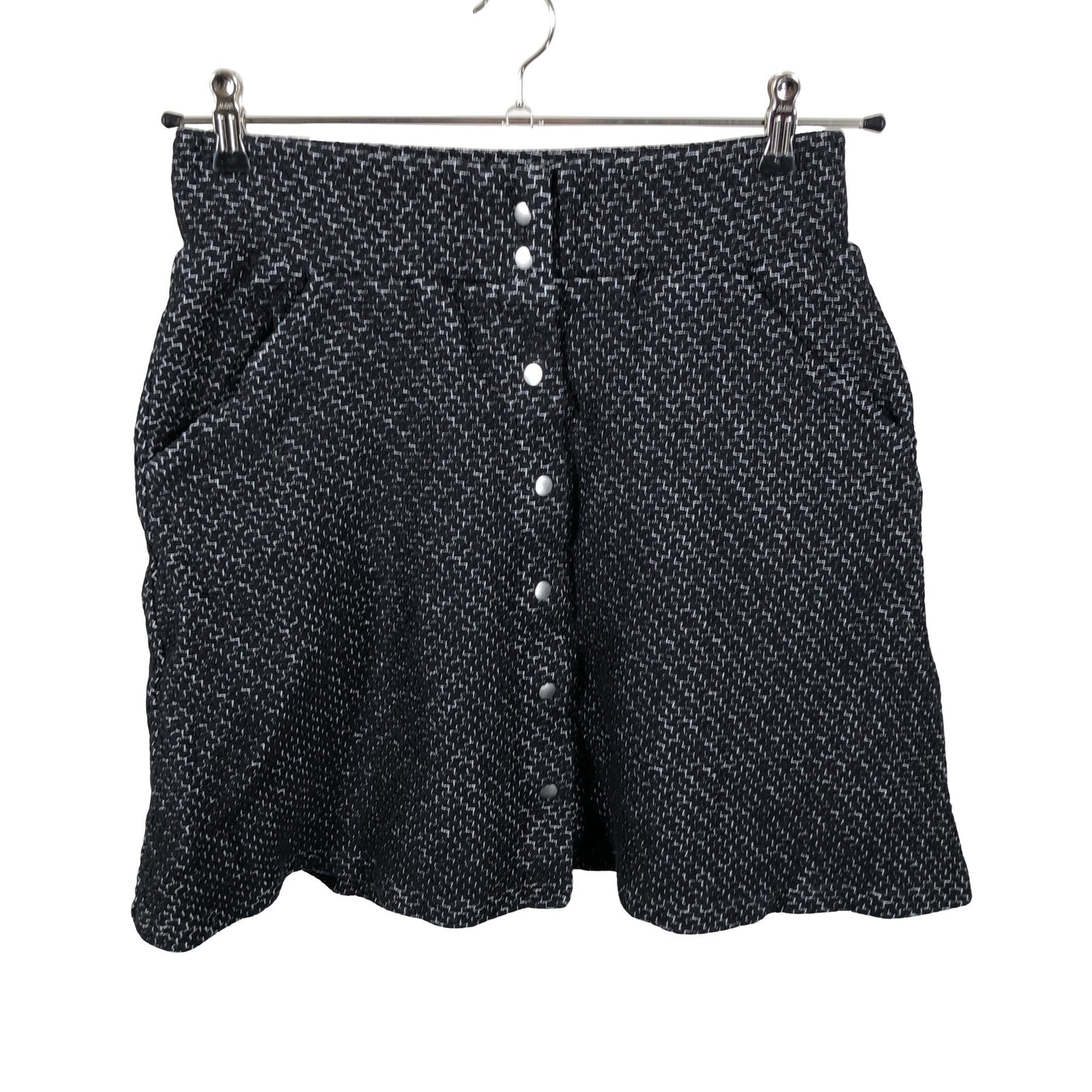 Unisex Nouki - Tricot skirt, size 38 - Black (3)