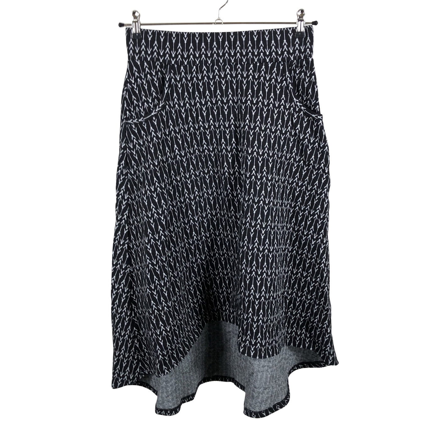Unisex Nouki - Tricot skirt, size 38 - Black (2)