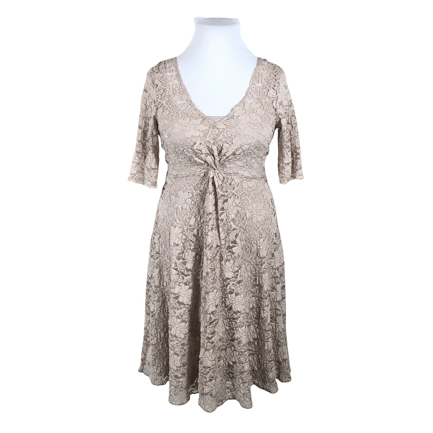 Unisex Andiata - Party dress, size 38 - Beige (1)