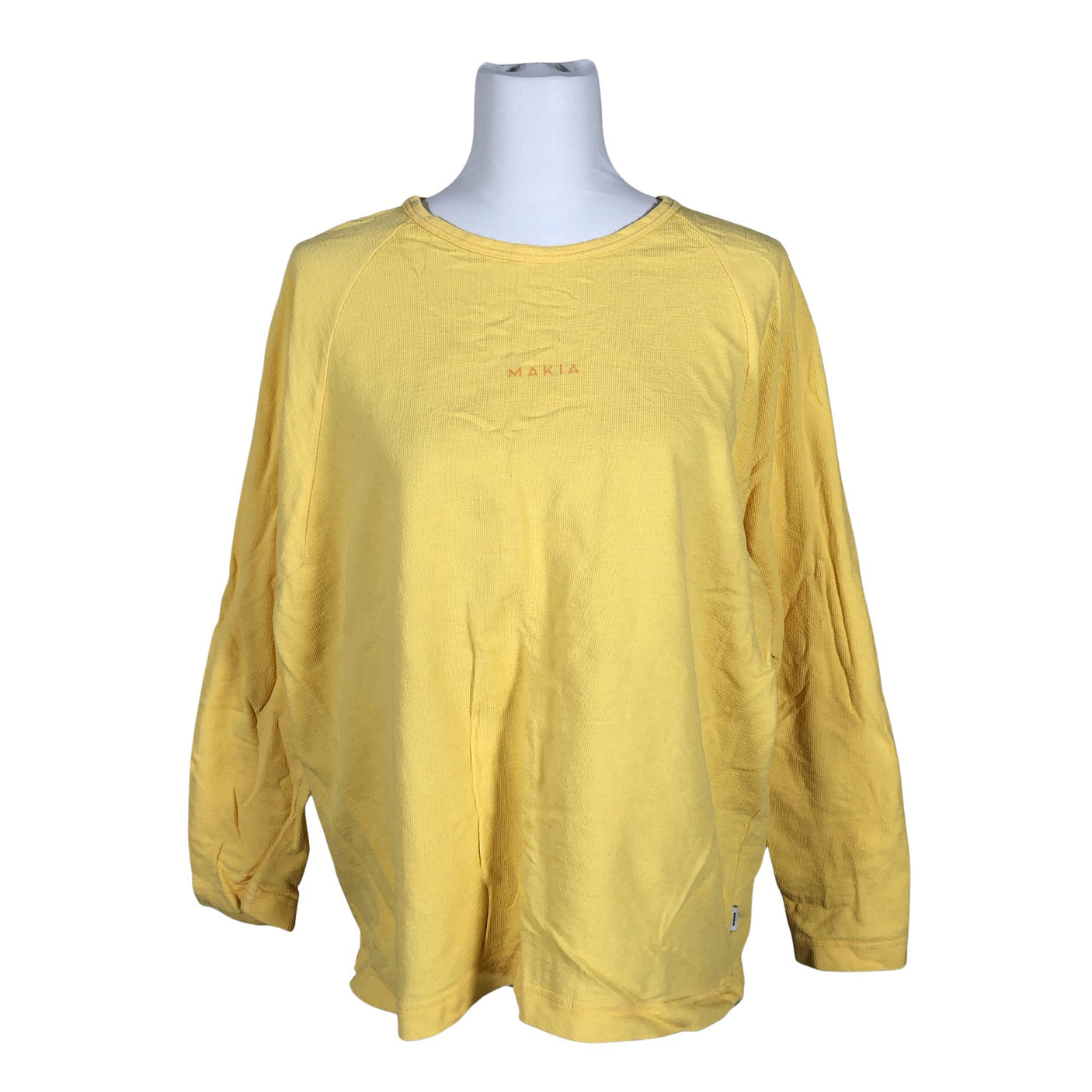 Unisex Makia - Tricot shirt, size 38 - Yellow (2)