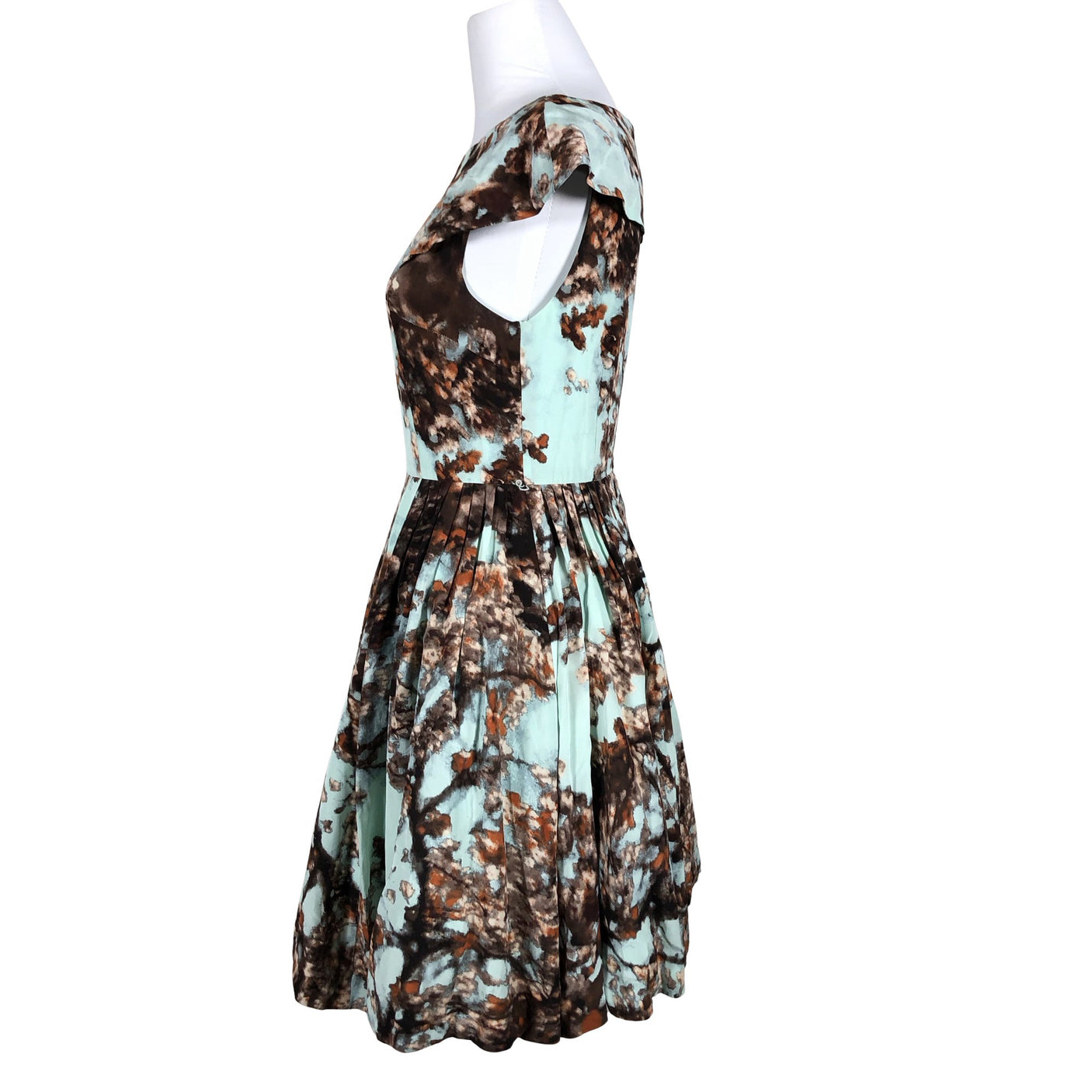 Unisex Ted Baker - Party dress, size 36 - Turquoise (3)