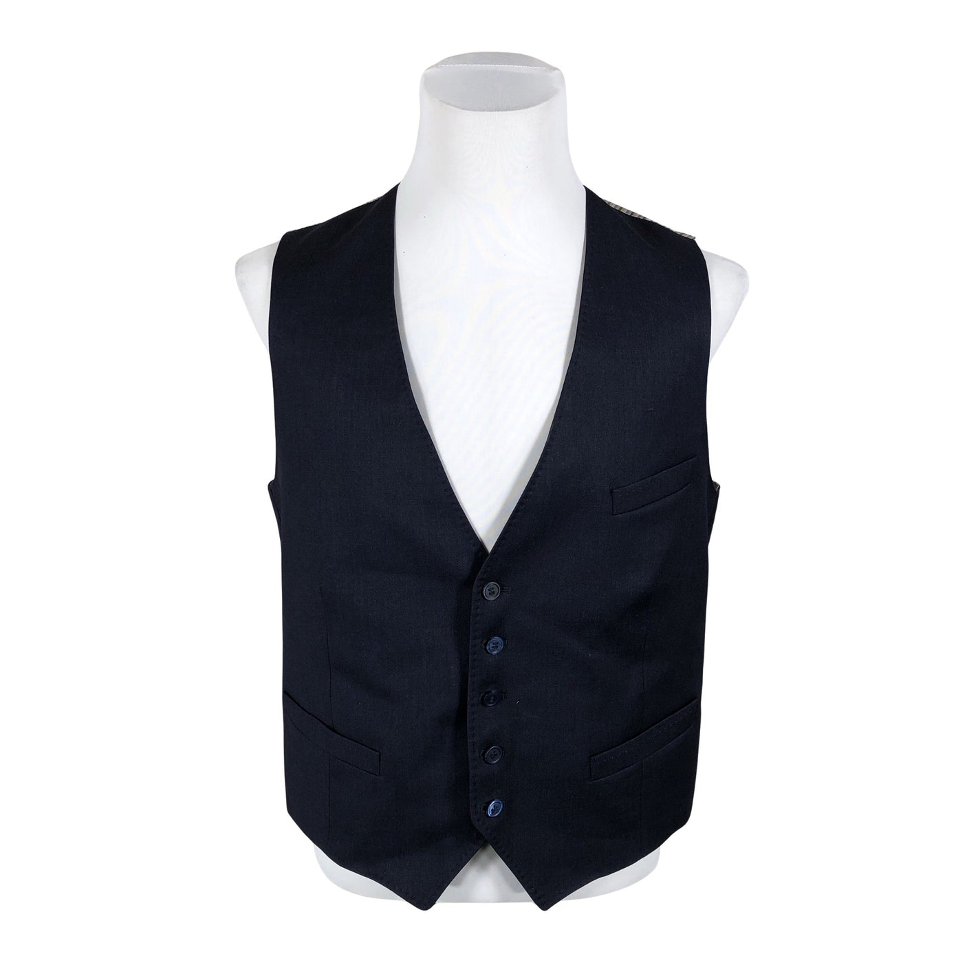 Unisex Ted Baker - Dress vest, size L - Blue (1)