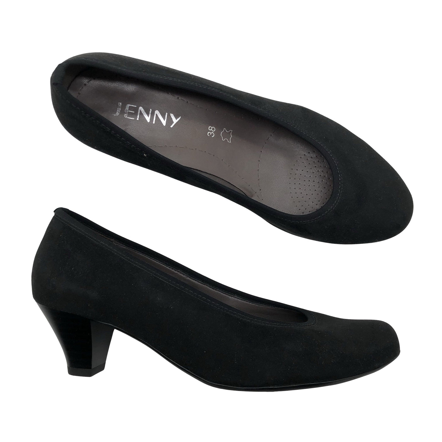 Unisex Jenny - High heels, size 38 - Black (1)