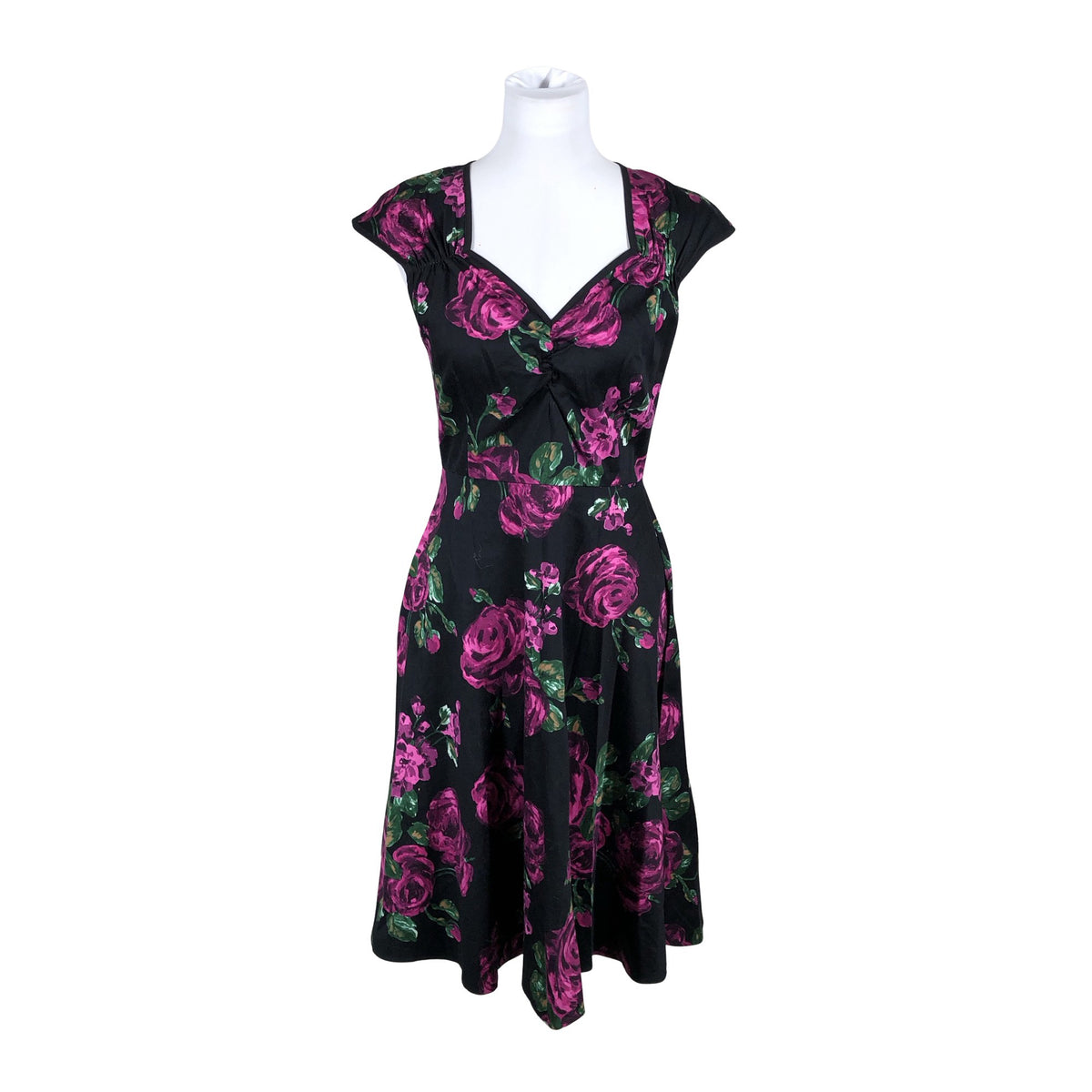 Unisex Lady Vintage - Dress, size 38 - Black (1)