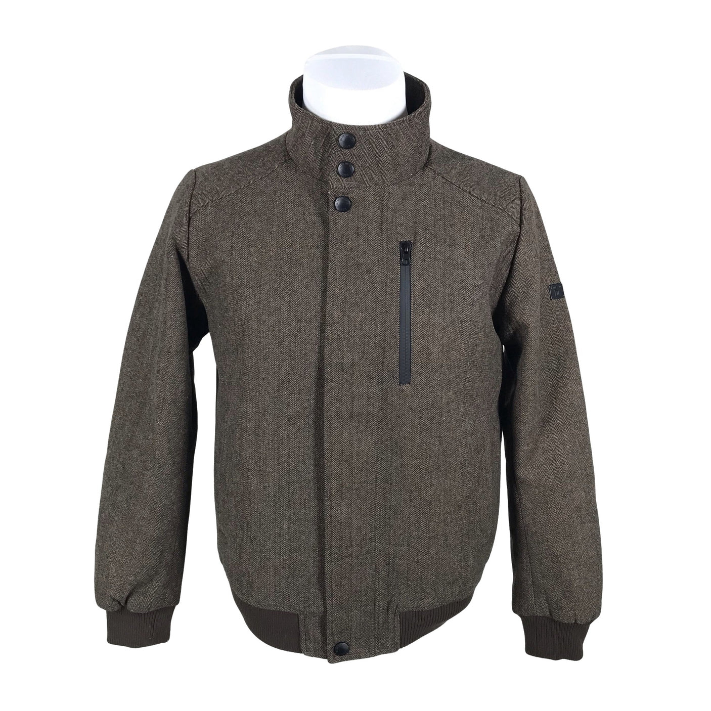 Unisex Indigo - Wool coat, size M - Brown (1)