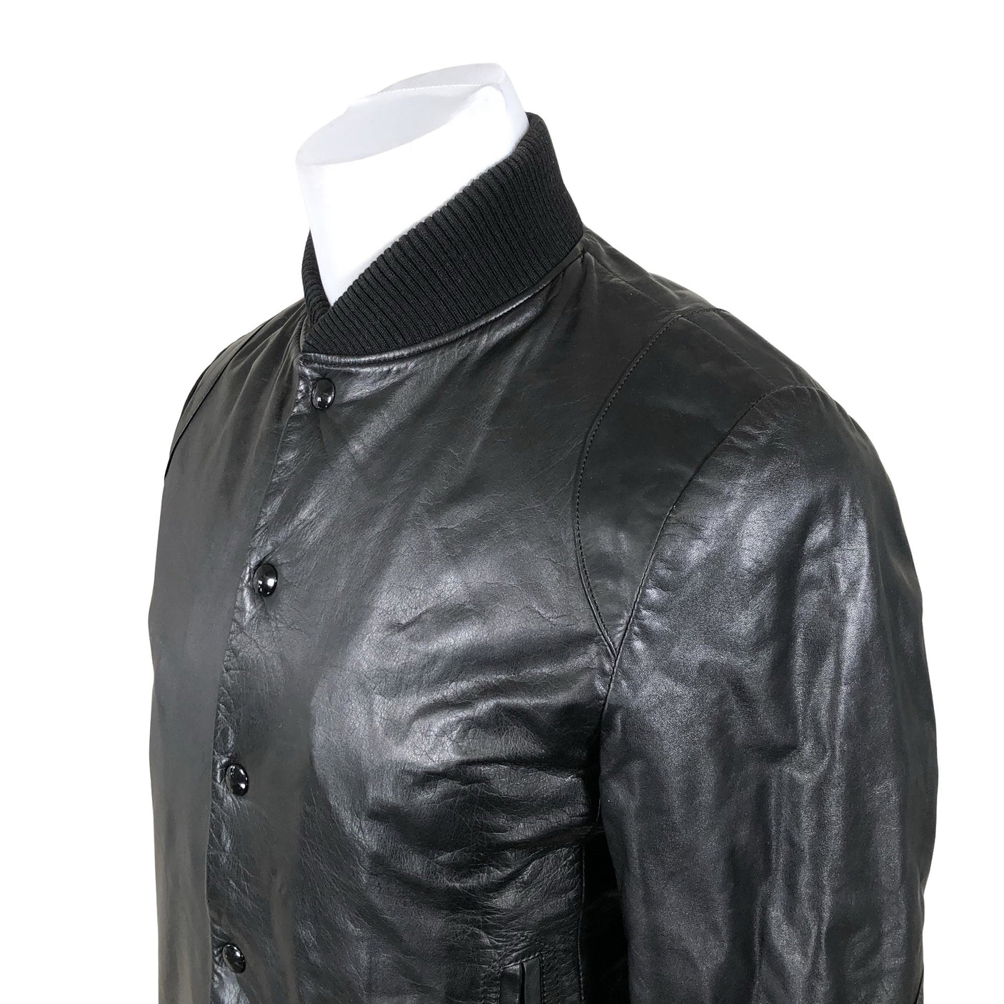 Unisex Filippa K. - Leather jacket, size S - Black (2)