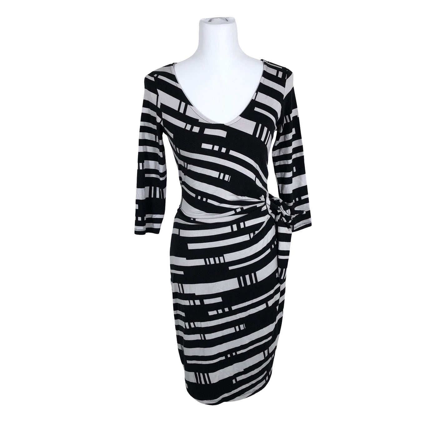 Unisex Esprit - Tricot dress, size 36 - Black (2)