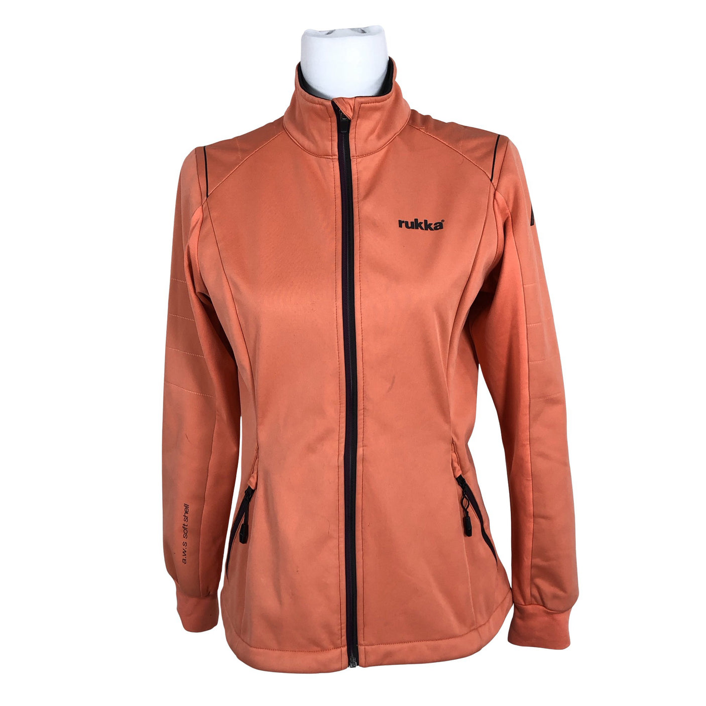 Unisex Rukka - Soft shell jacket, size 36 - Orange (1)