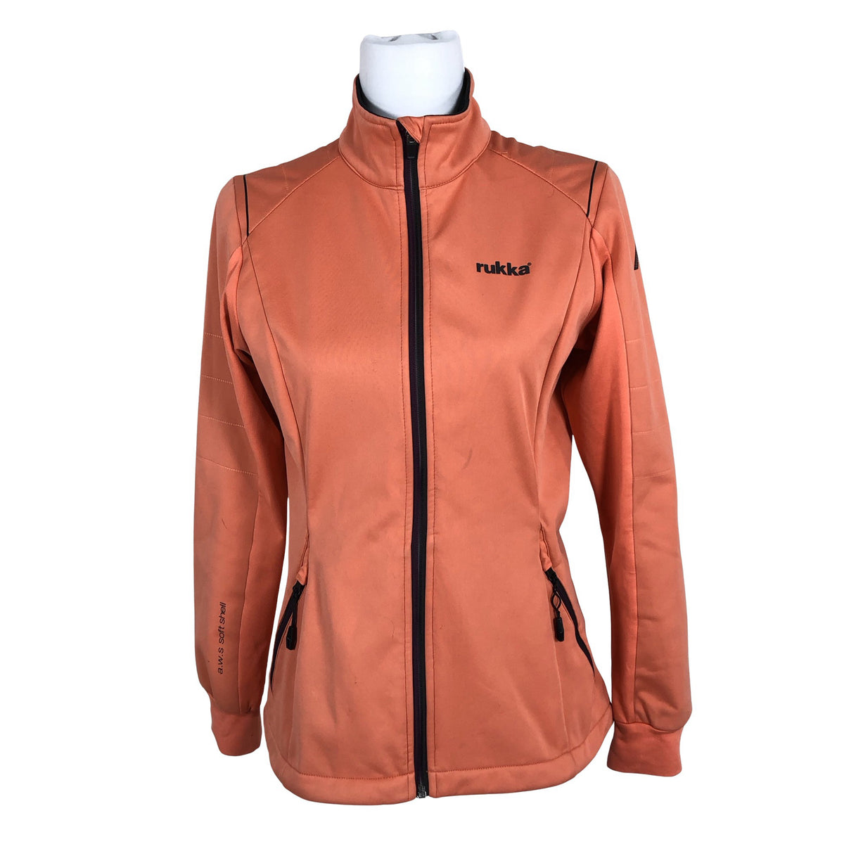 Unisex Rukka - Soft shell jacket, size 36 - Orange (1)