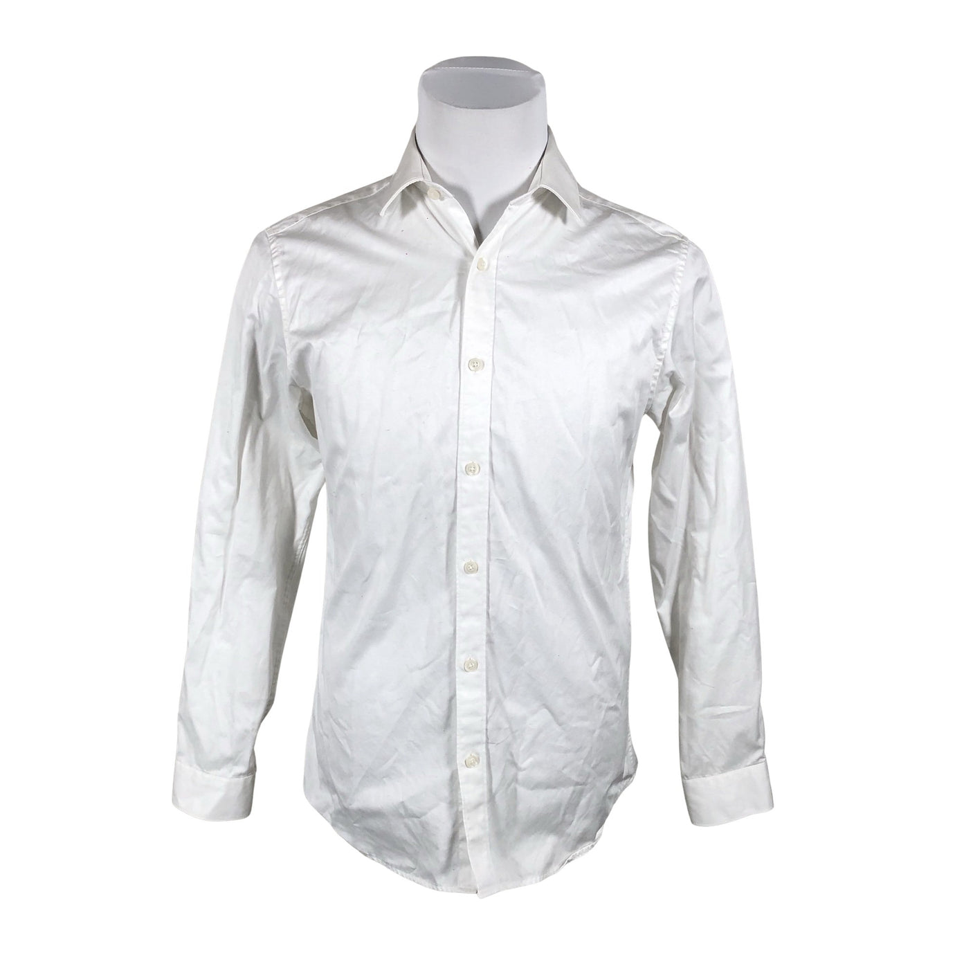 Unisex Selected - Collared shirt, size M - White (1)