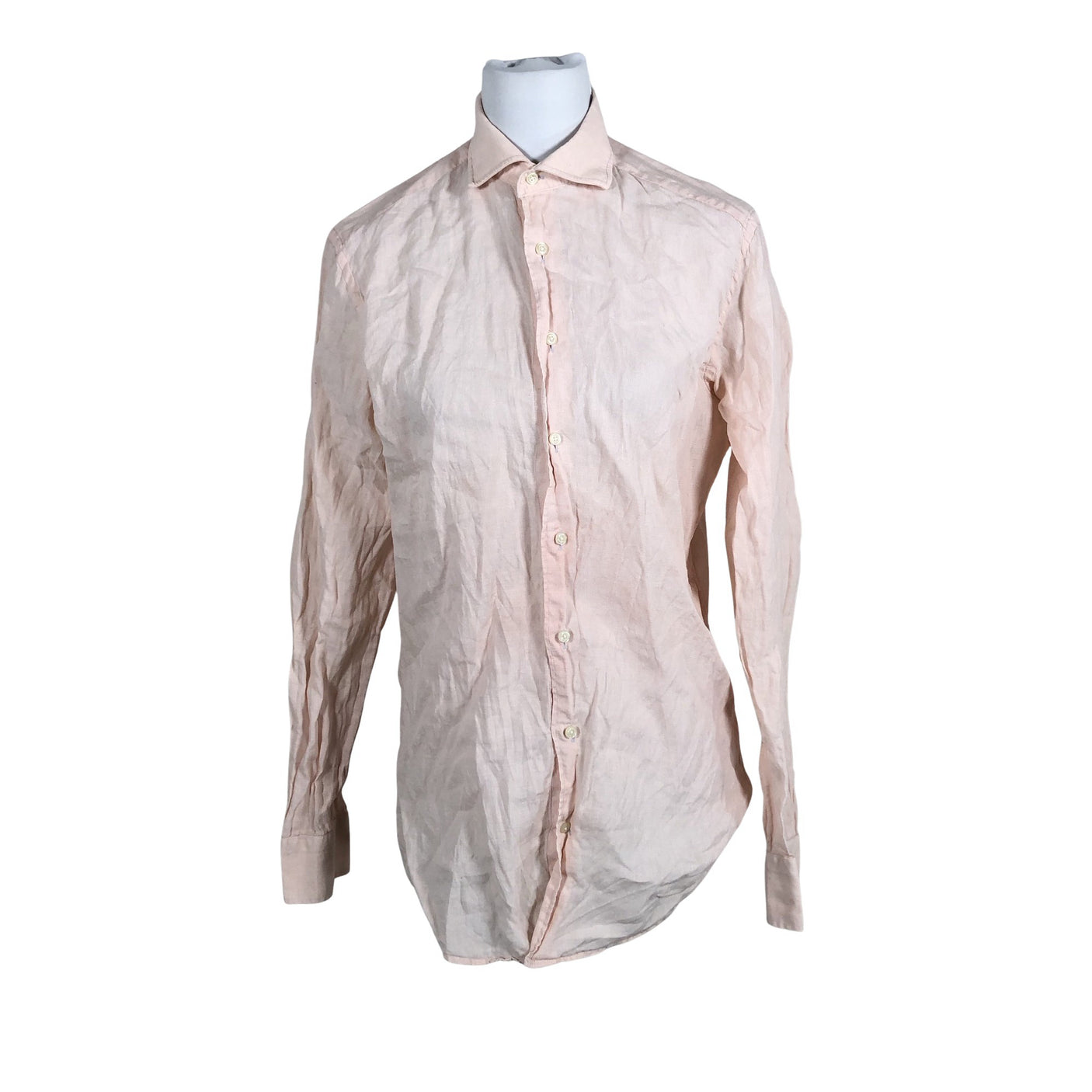Unisex Van Gils - Collared shirt, size 38 - Light pink (1)
