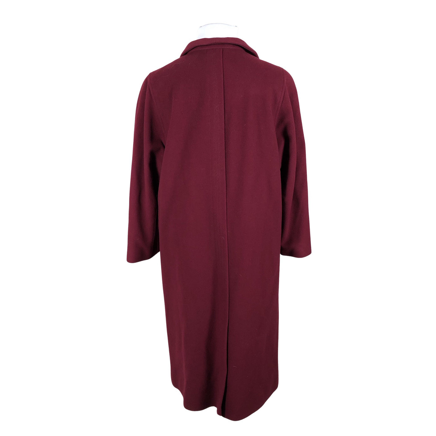 Unisex Marcona - Wool coat, size 42 - Wine red (3)