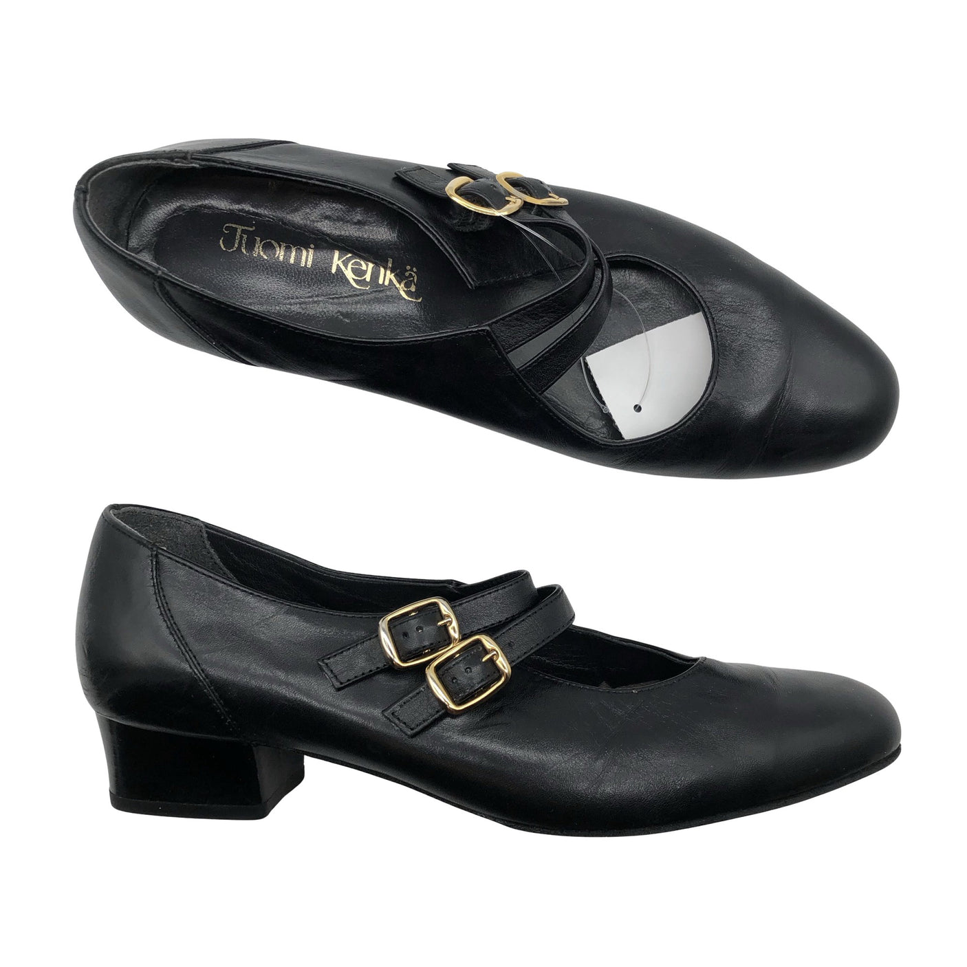 Unisex Tuomi Kenkä - High heels, size 40 - Black (1)