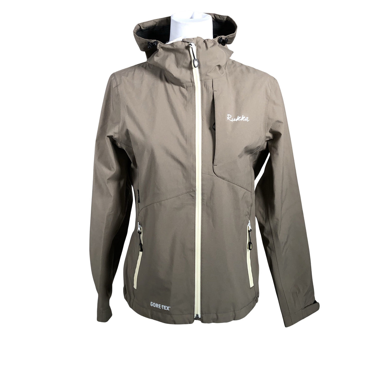 Unisex Rukka - Outdoor jacket, size 38 - Brown (1)