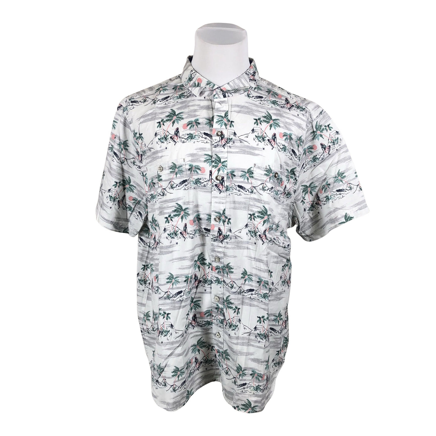 Unisex Tommy Bahama - Collared shirt, size XXL - Green (1)