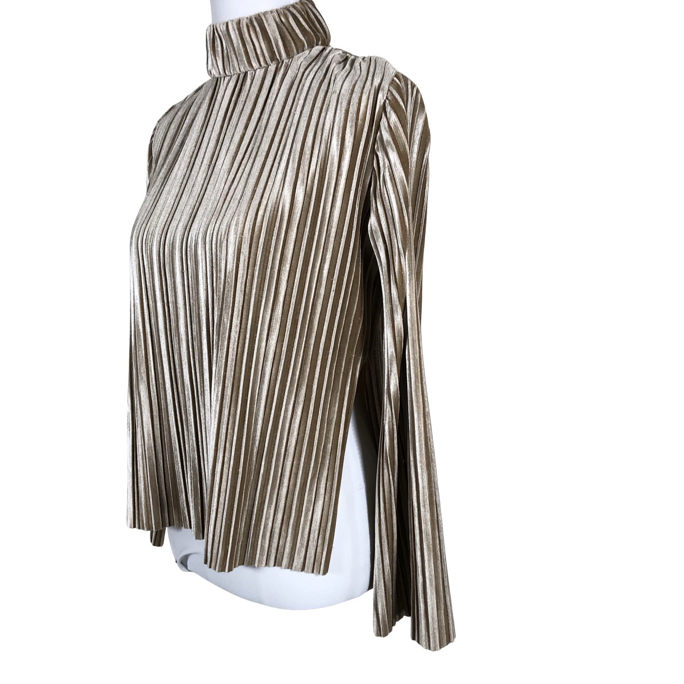 Unisex Glamorous - Party shirt, size 38 - Beige (3)