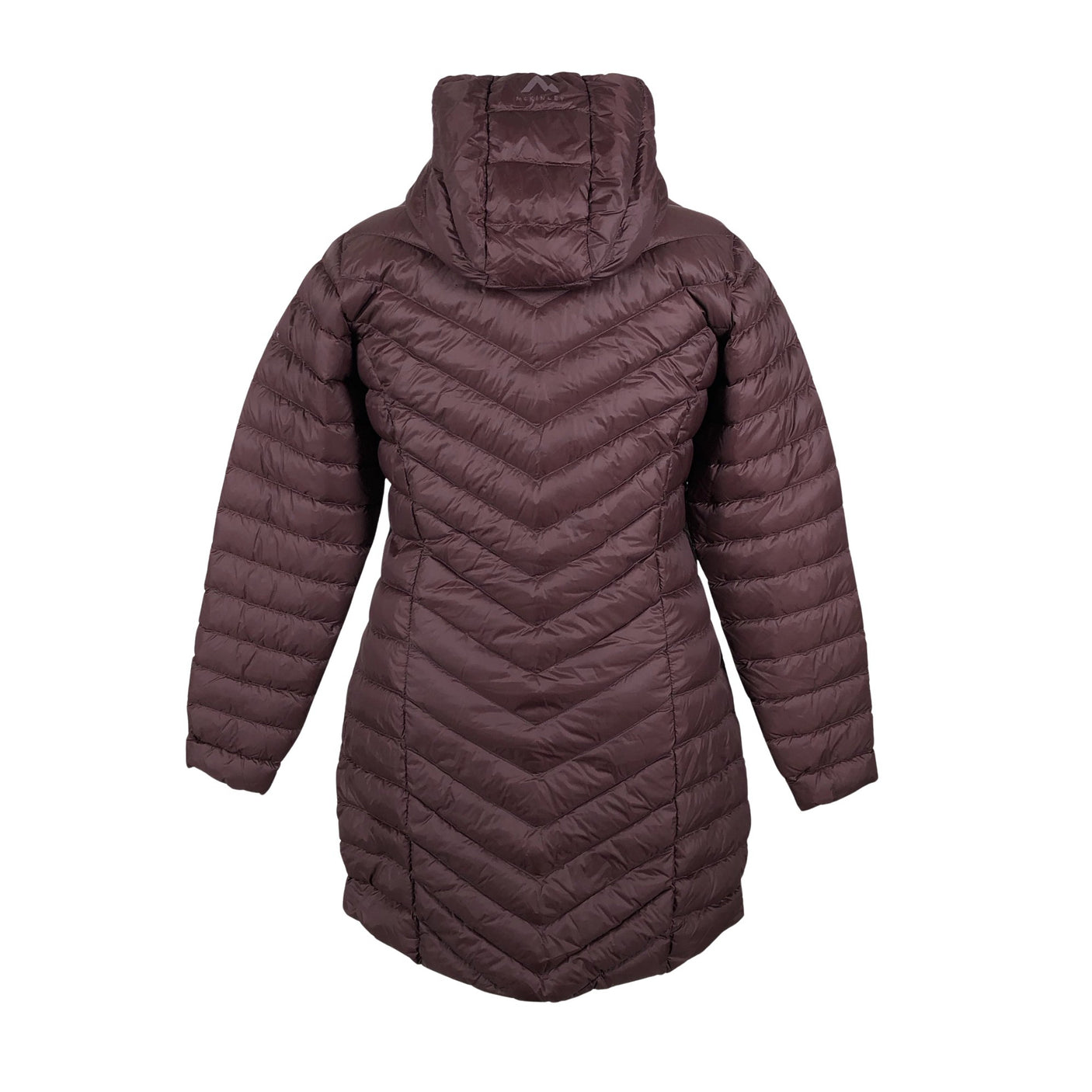 Unisex McKinley - Light down jacket, size 42 - Wine red (2)