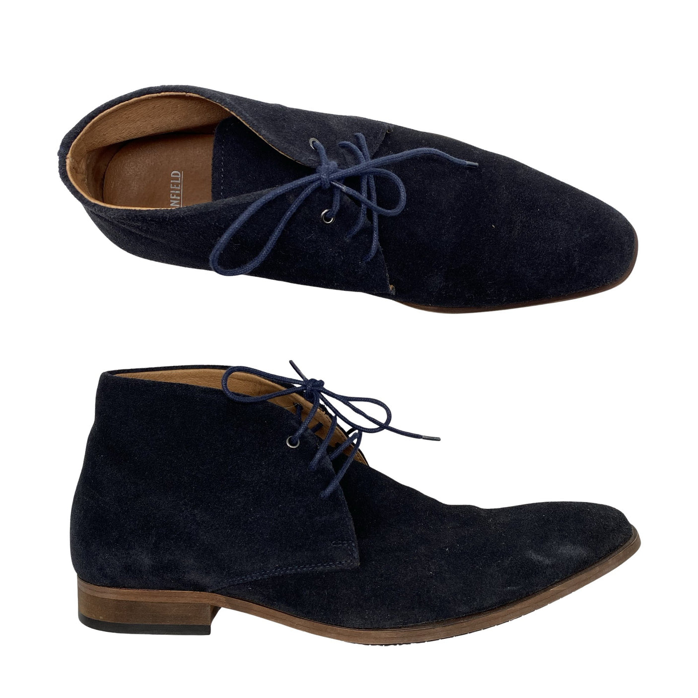 Unisex Manfield - Ankle boots, size 43 - Blue (1)