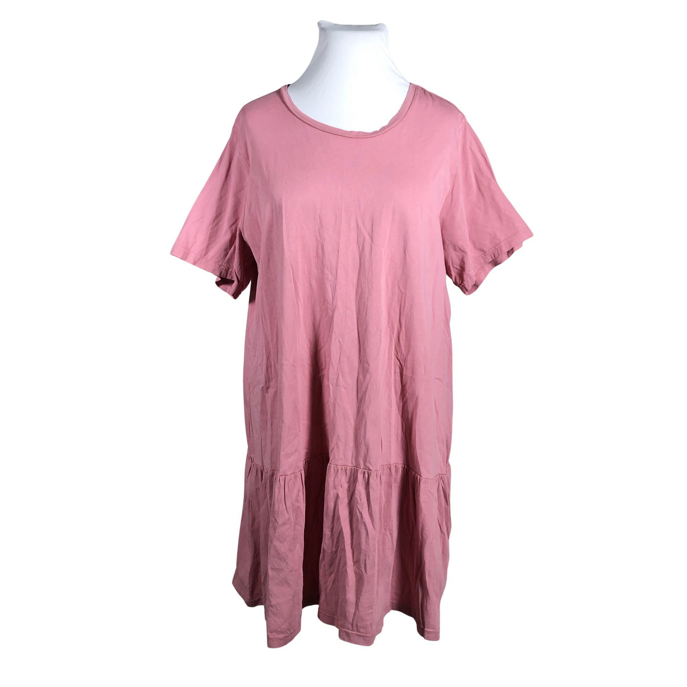 Unisex Zizzi - Tricot dress, size 46 - Light pink (1)