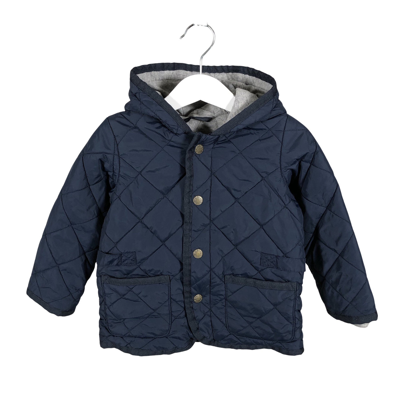 Unisex Benetton - Quilted jacket, size 80 - 86 - Blue (3)