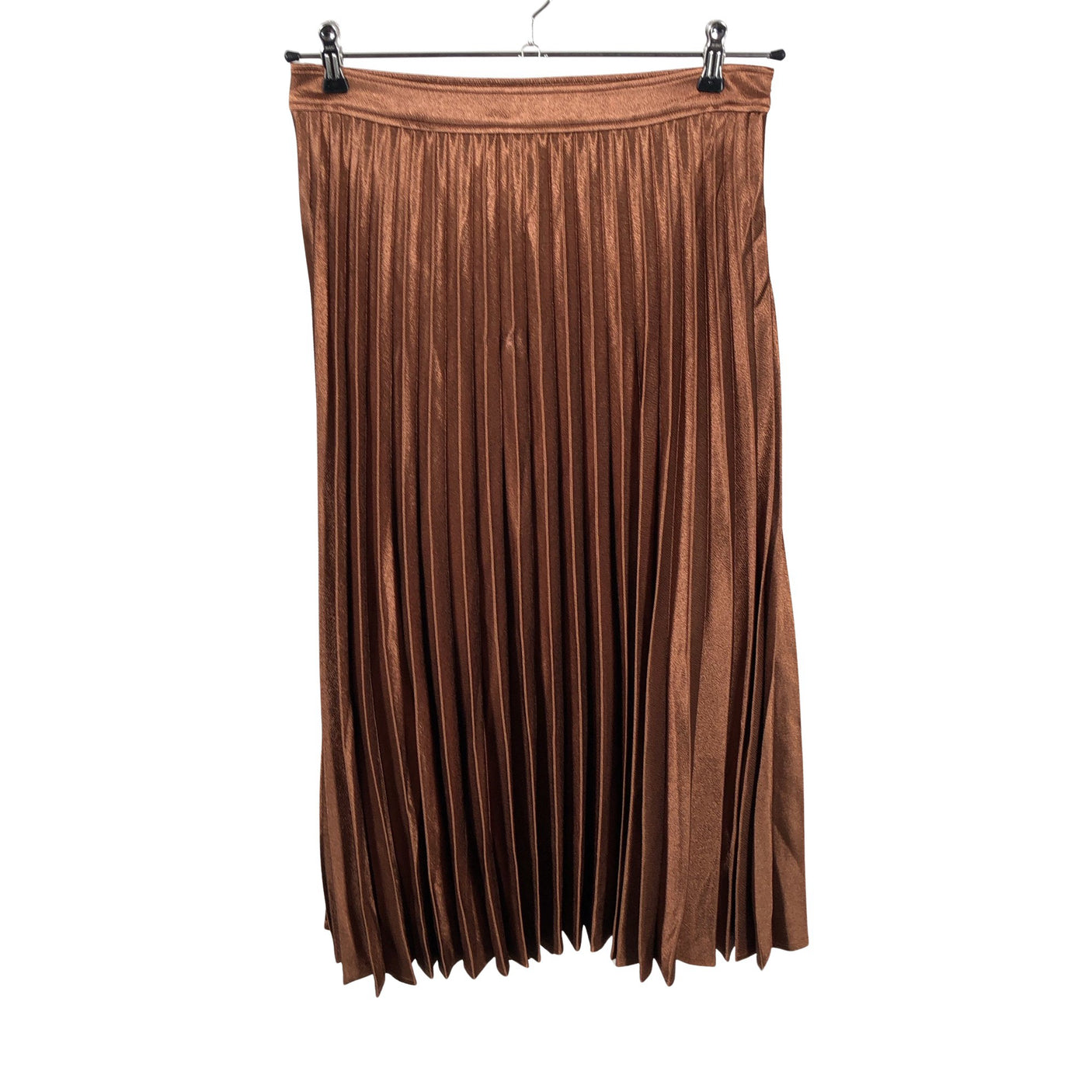 Unisex Part two - Pleated skirt, size 38 - Brown (2)