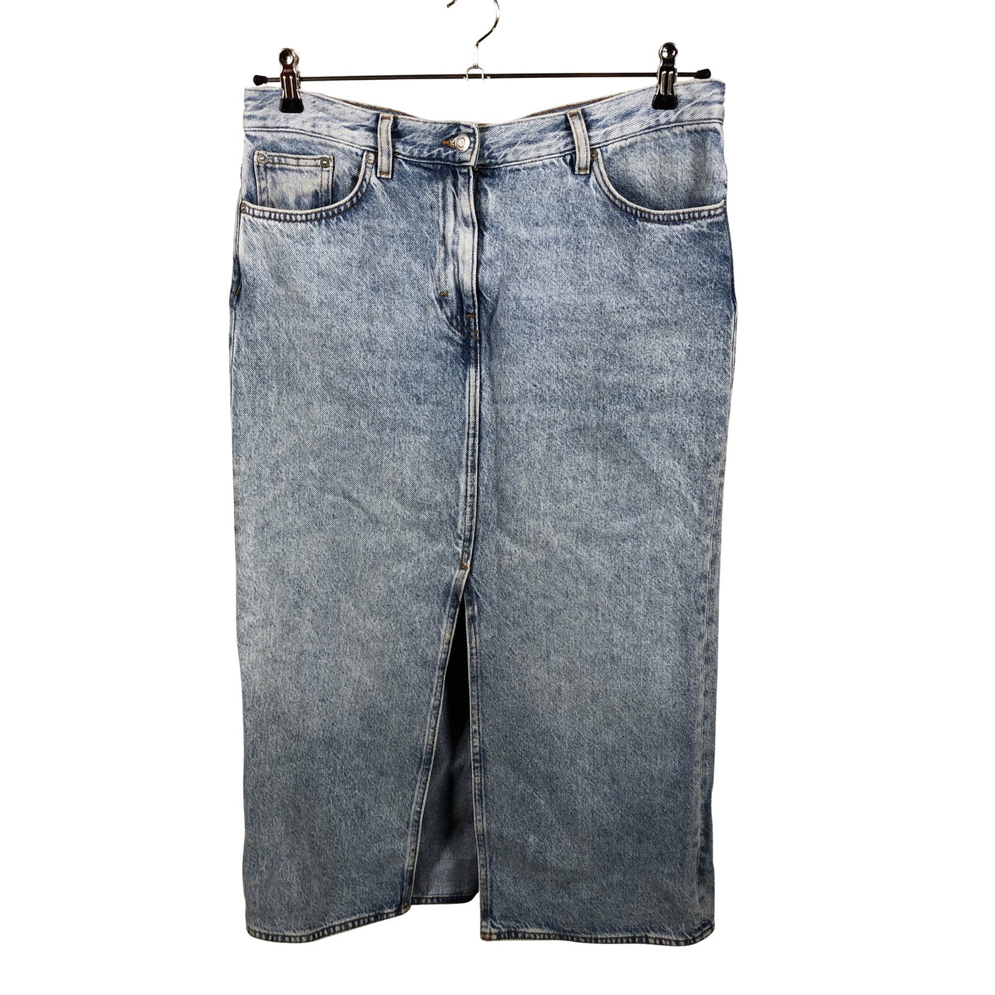 Unisex Arket - Denim skirt, size 42 - Light blue (2)