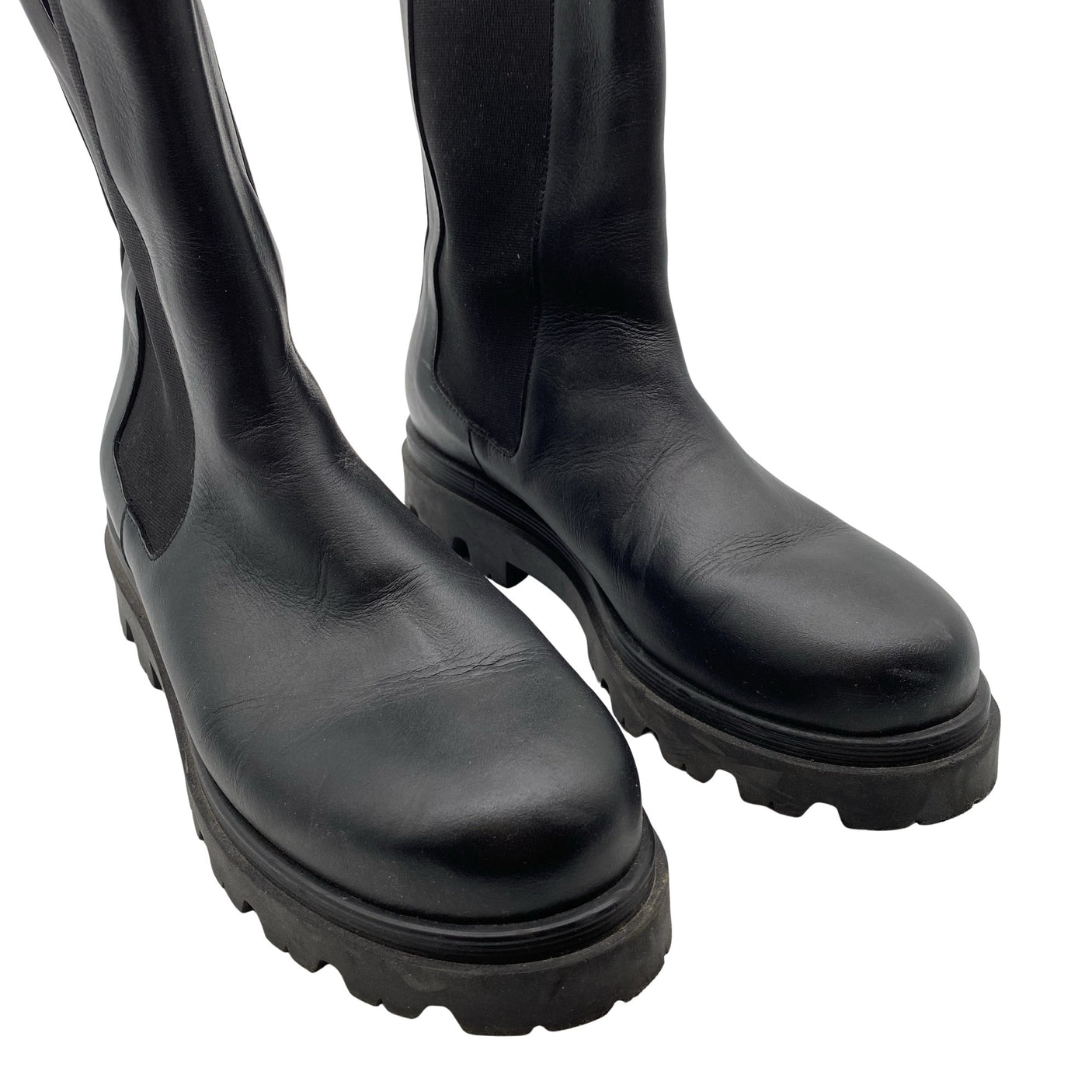 Unisex Flattered - Boots, size 42 - Black (2)