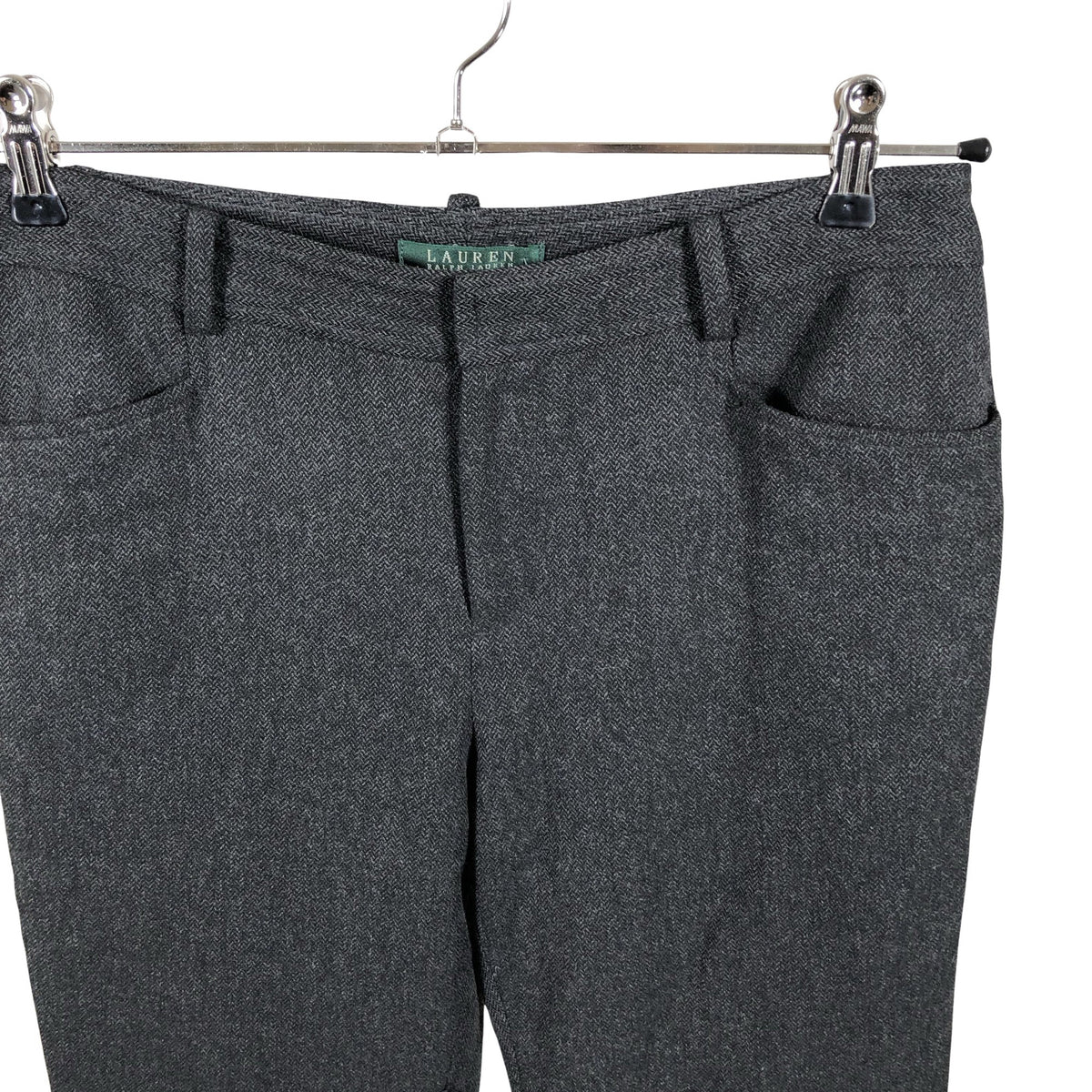 Unisex Lauren Ralph Lauren - Straight leg trousers, size 36 - Gray (5)