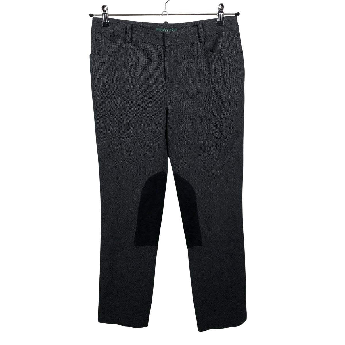 Unisex Lauren Ralph Lauren - Straight leg trousers, size 36 - Gray (1)