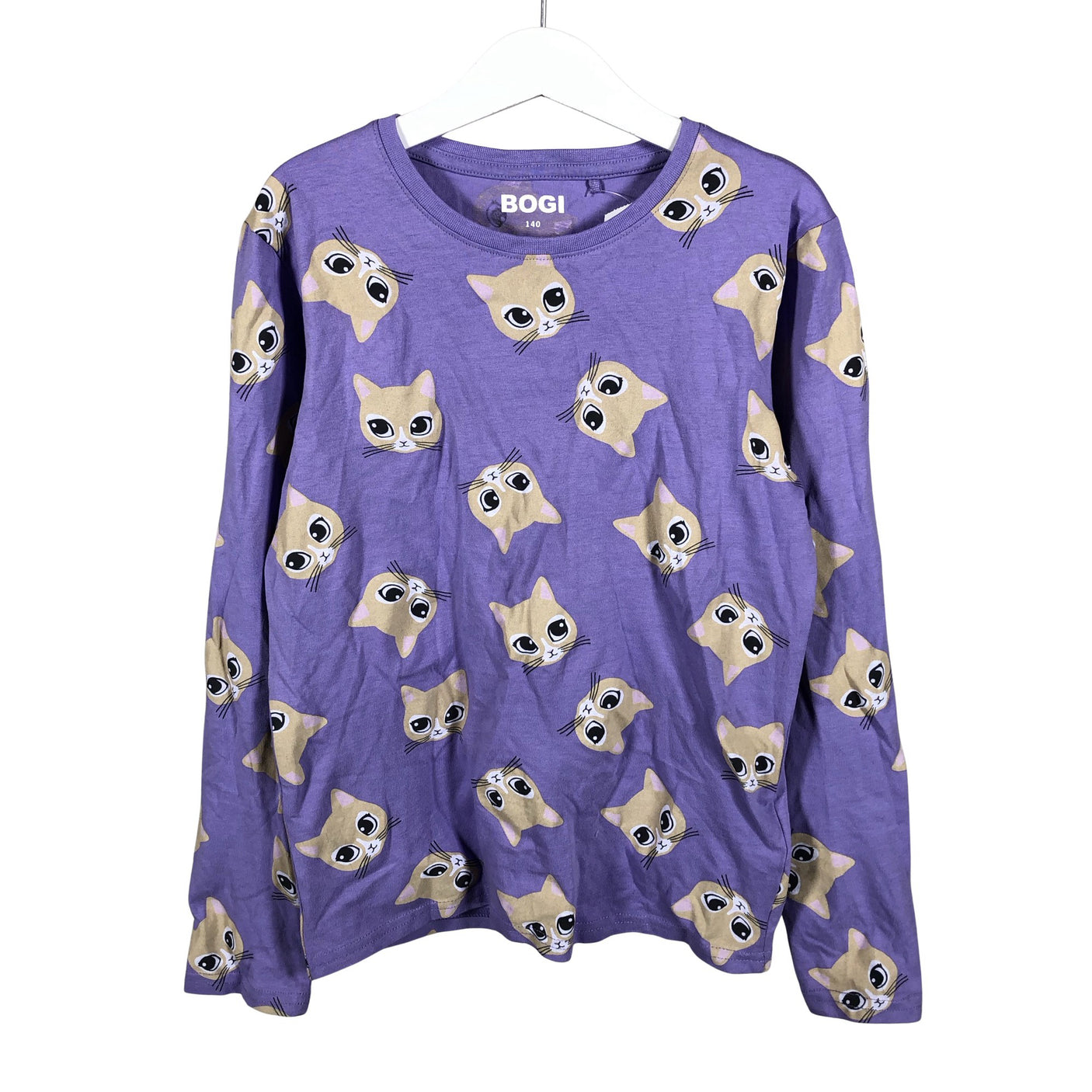 Unisex Bogi - Tricot shirt, size 140 - 146 - Violet (2)