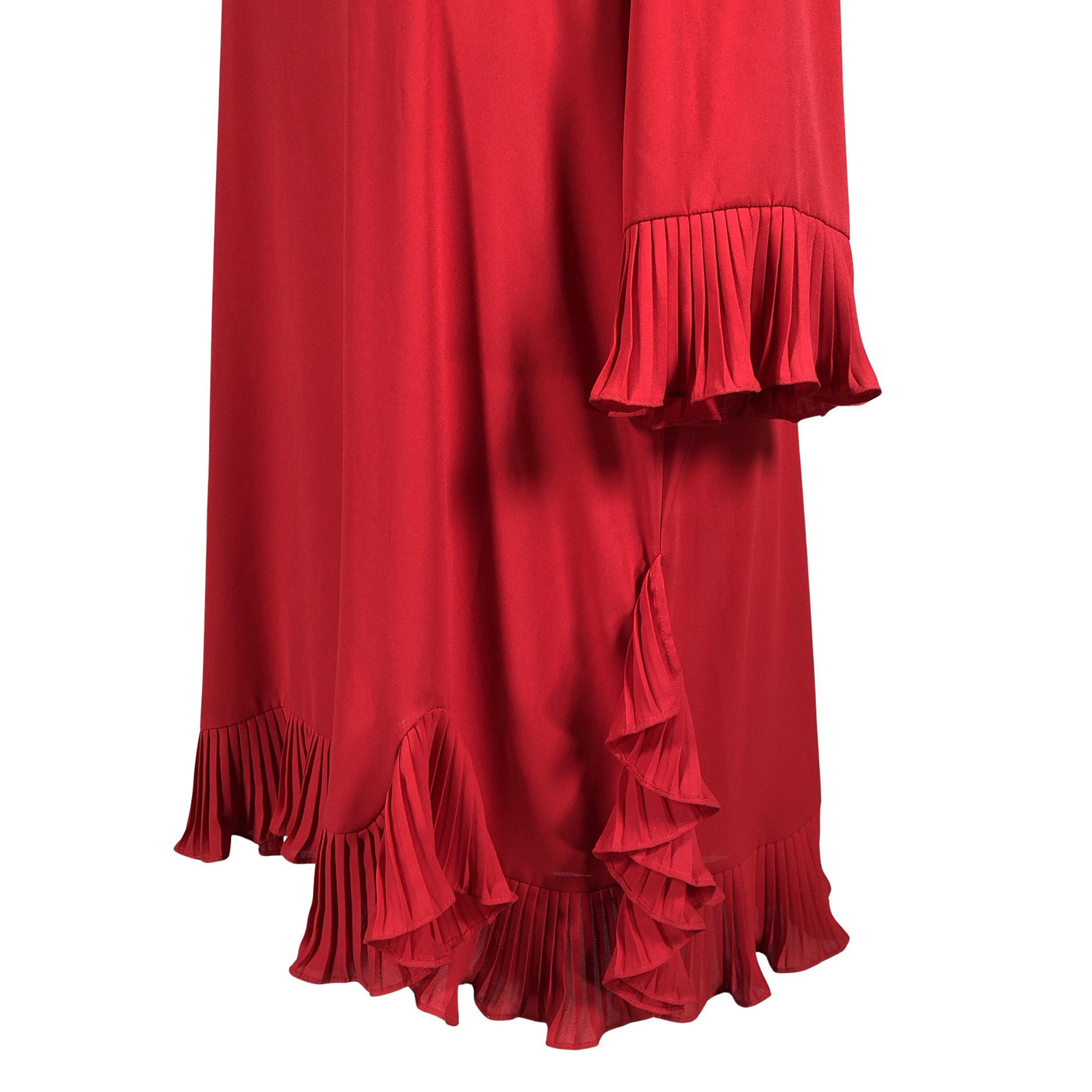 Unisex Joseph Ribkoff - Schiffon tunic, size 44 - Red (2)