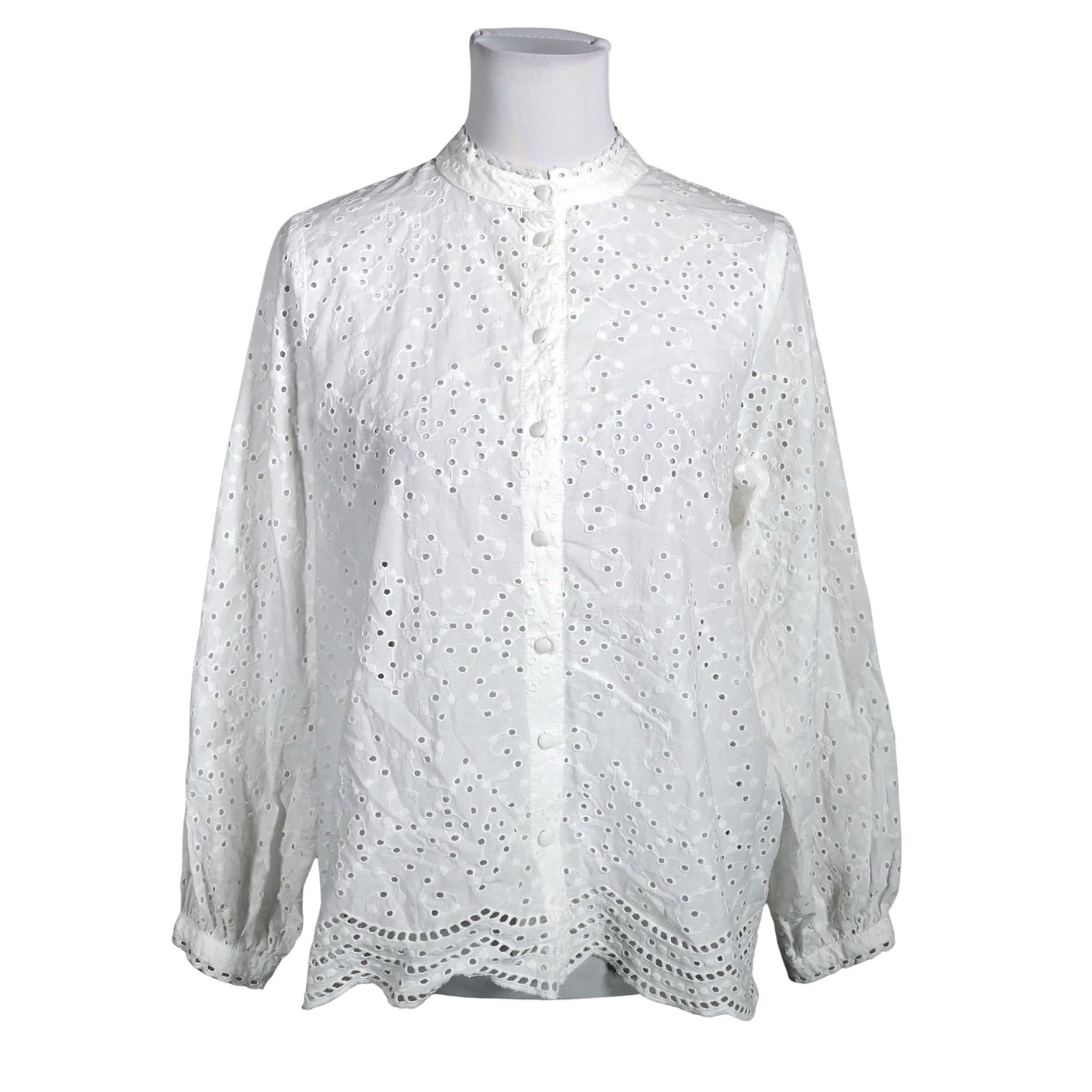 Unisex Selected - Blouse, size 38 - White (1)