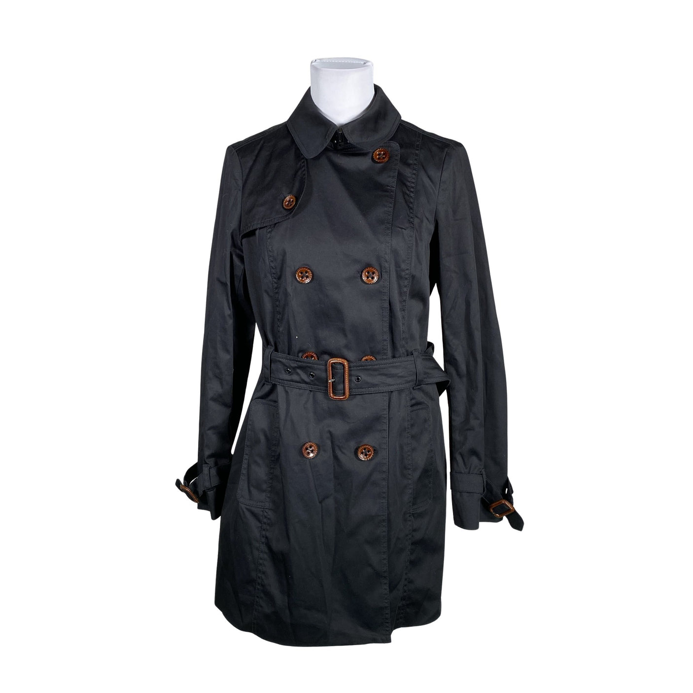 Unisex Esprit - Trench coat, size 38 - Black (1)