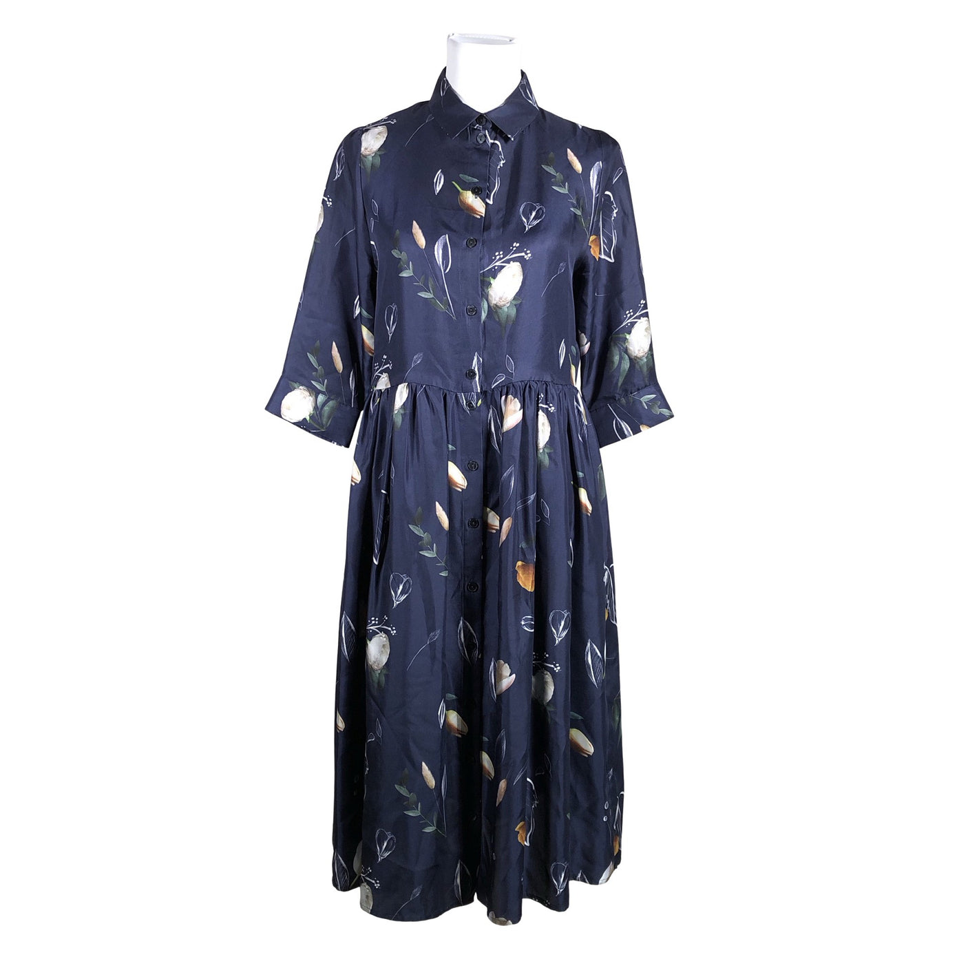 Unisex Uhana Design - Schiffon dress, size 36 - Blue (1)