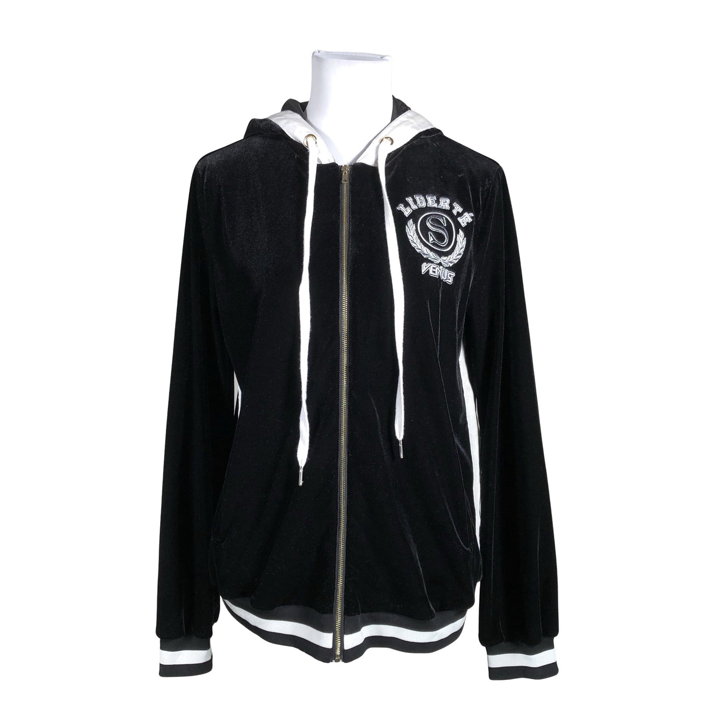 Unisex Silvian Heach - Hoodie, size 38 - Black (1)