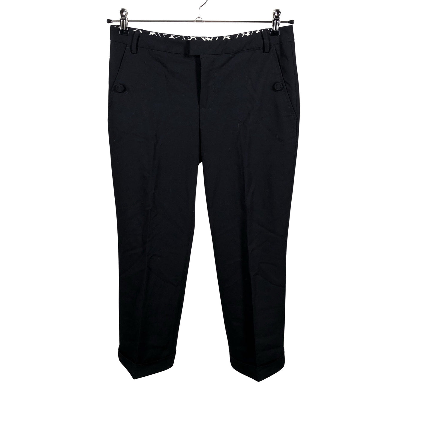 Unisex InWear - Straight leg trousers, size 36 - Black (1)